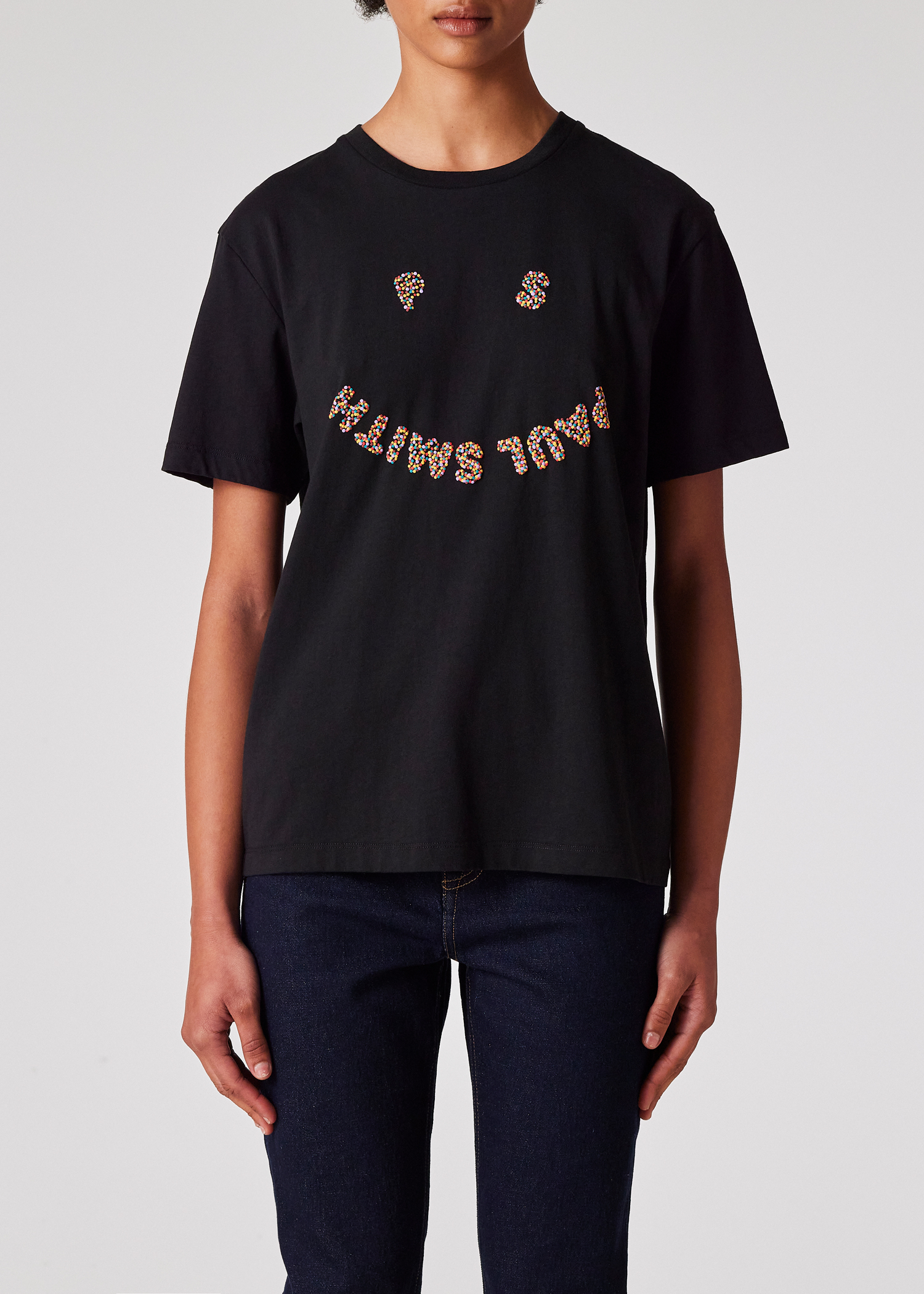 数量は多い  PS Black Women's Smith Paul PS 'Happy' King's | T-Shirt Dot コレクション
