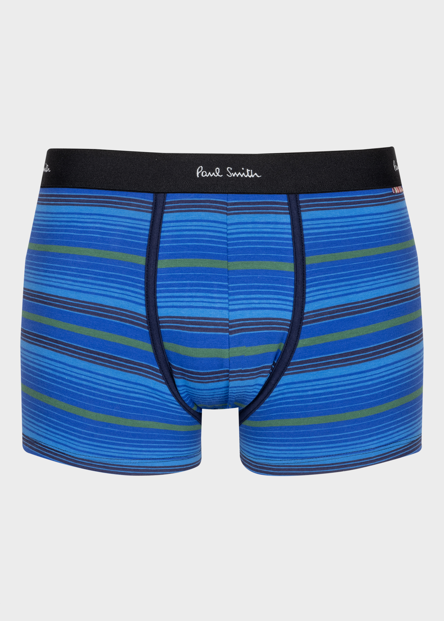 Paul Smith Blue Tonal Stripe Boxer Briefs | King's Cross