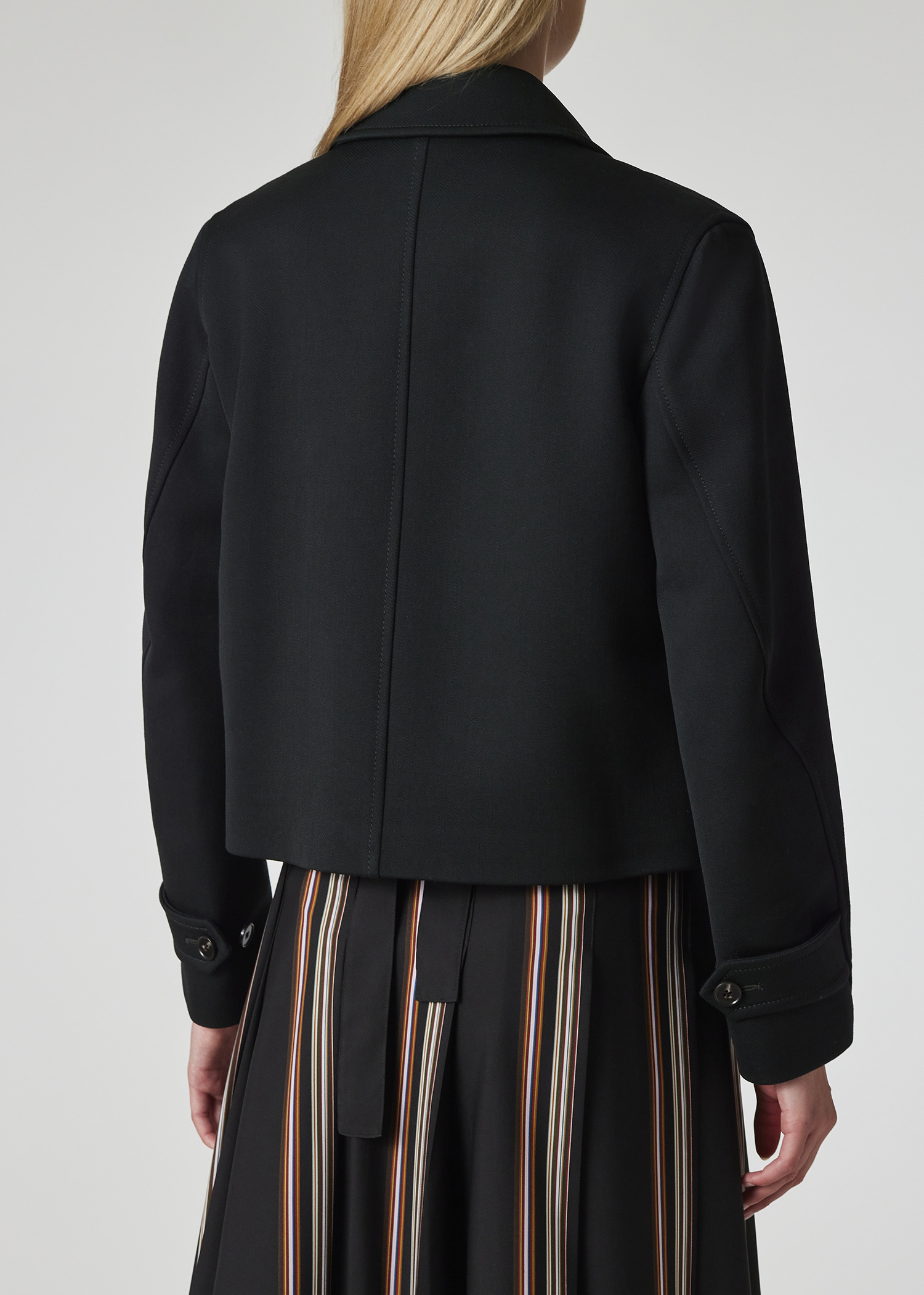 Paul Smith Women's Dark Green Cropped Wool Jacket | King's Cross Paul Smith Women's Dark Green Cropped Wool Jacket | King's Cross