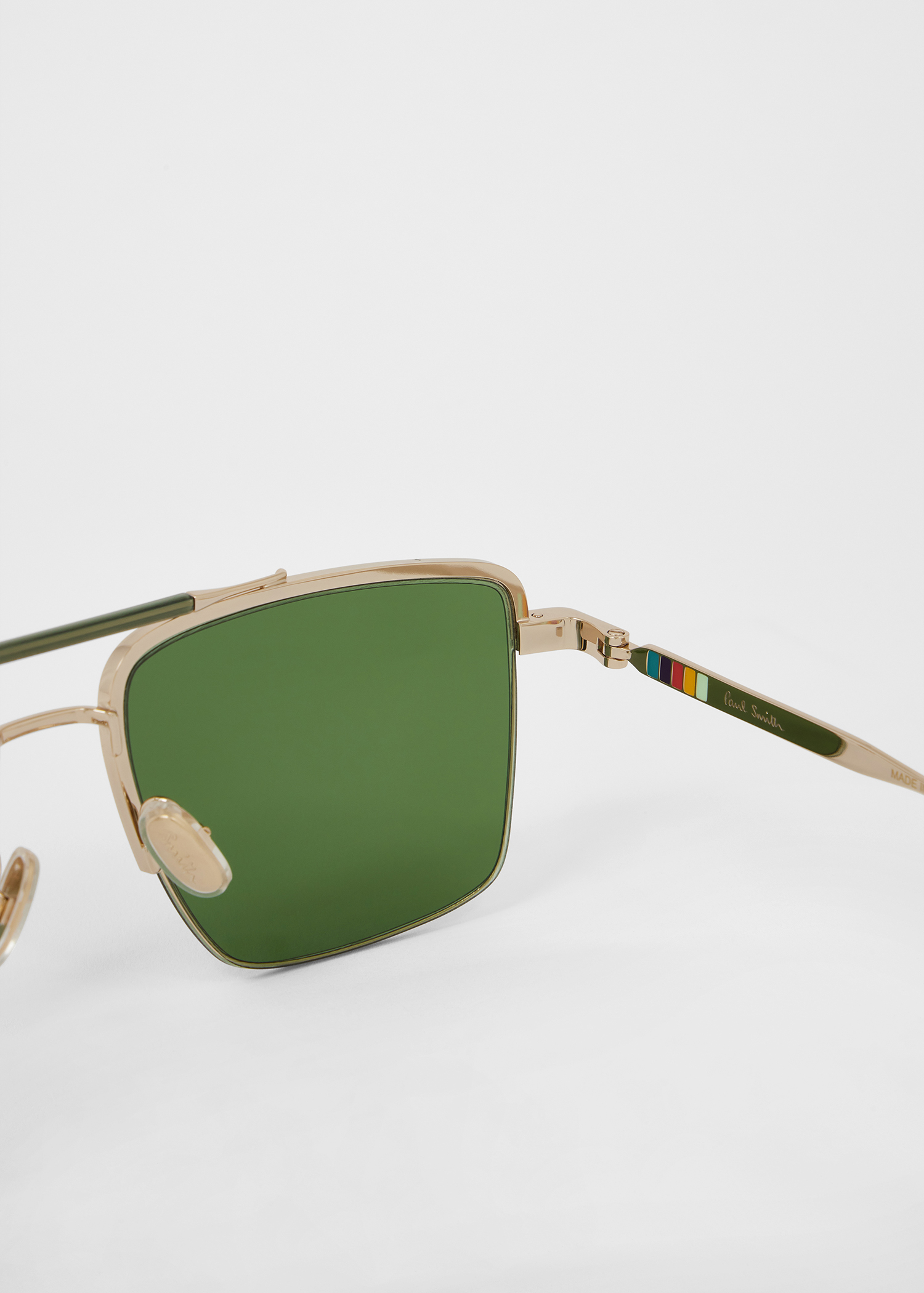 ?New Paul Smith Green / Gold sunglasses Paul Smith - Garner Sunglasses | Specs Collective main image 3