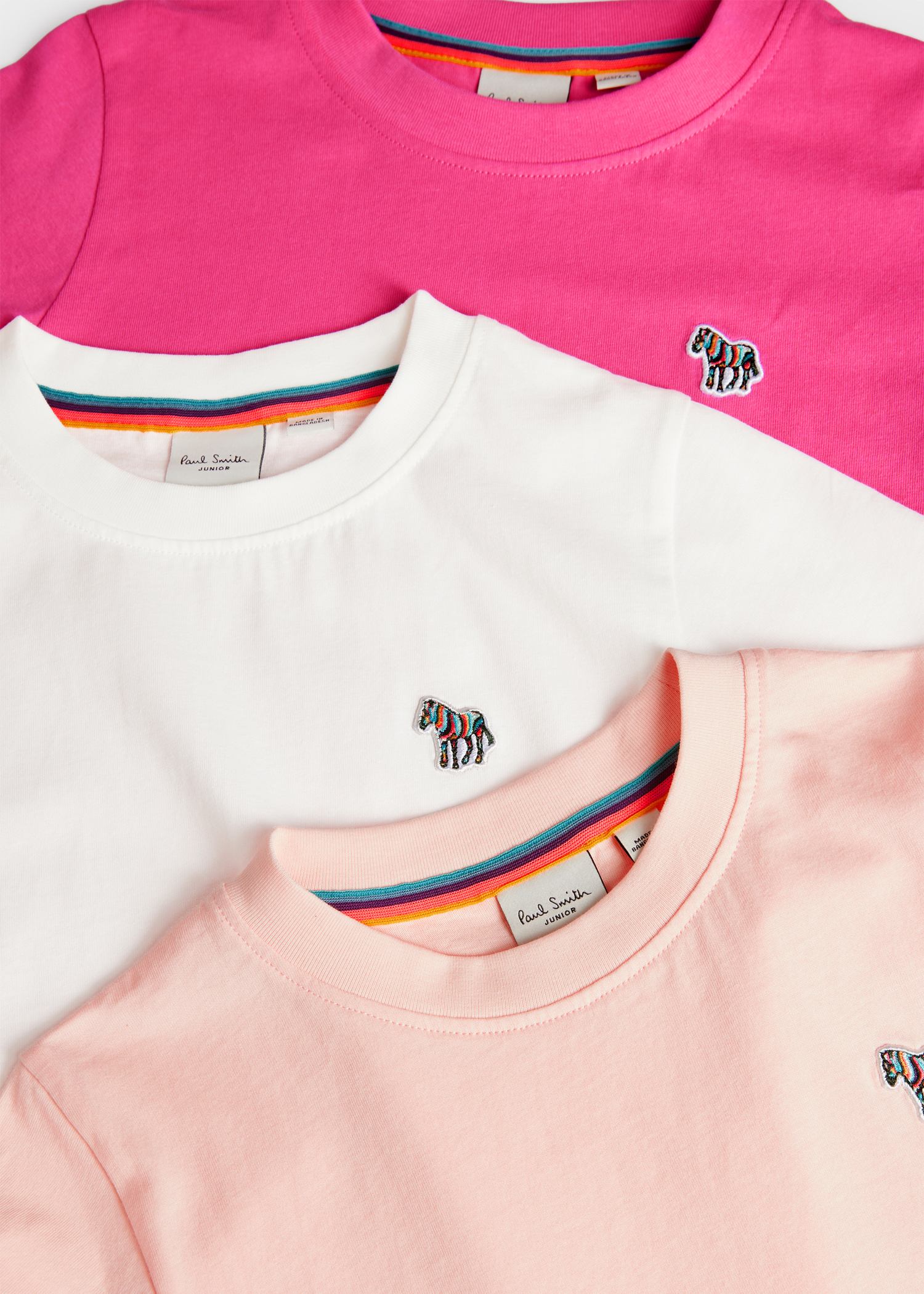 Tシャツ・カットソー PS PAUL SMITH Woman T-Shirt Pink W2RG799NP4610 62 ピンク系 Paul Smith(ポールスミス) Tシャツ・カットソー