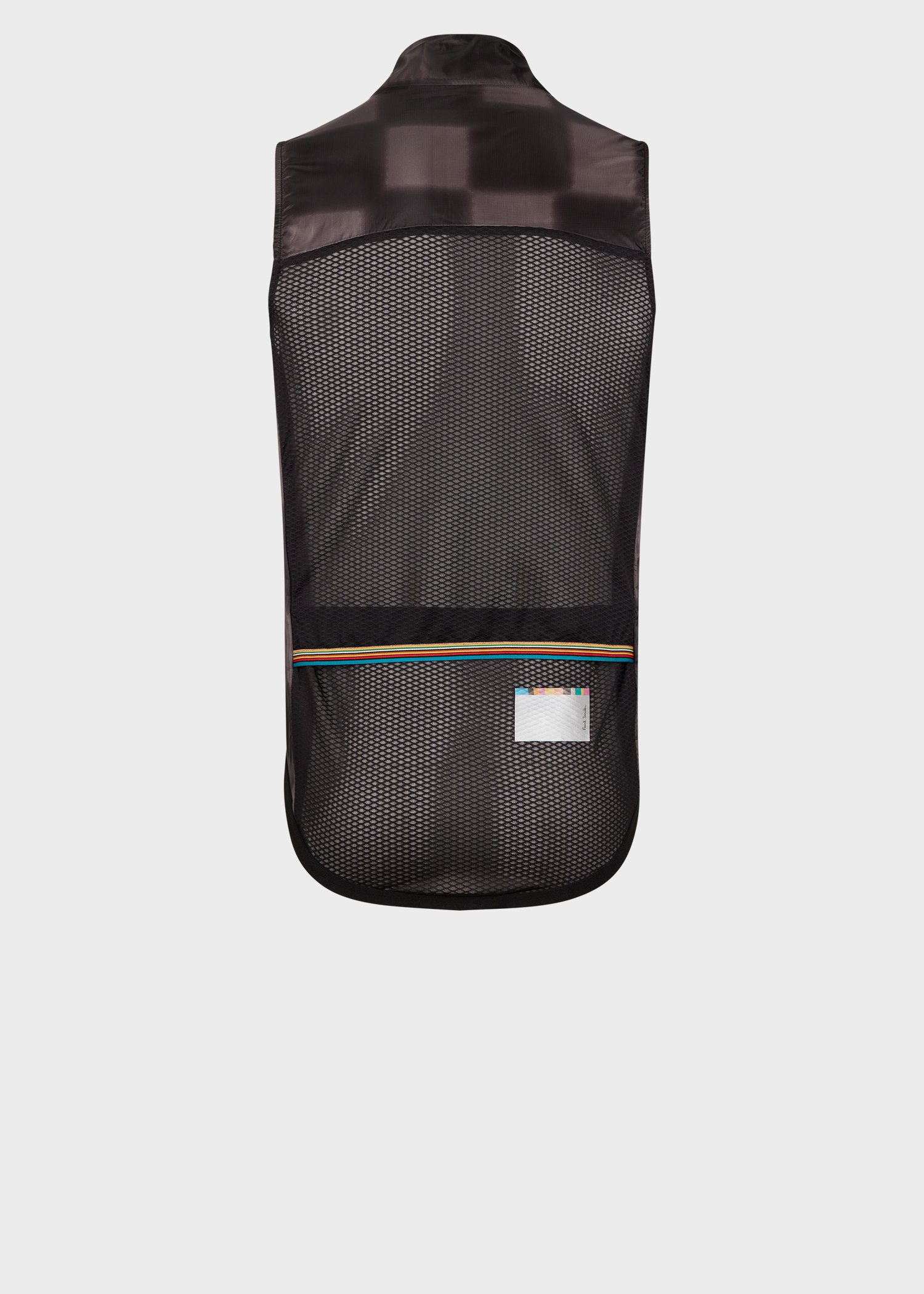 Men's Black Packable Cycling Gilet