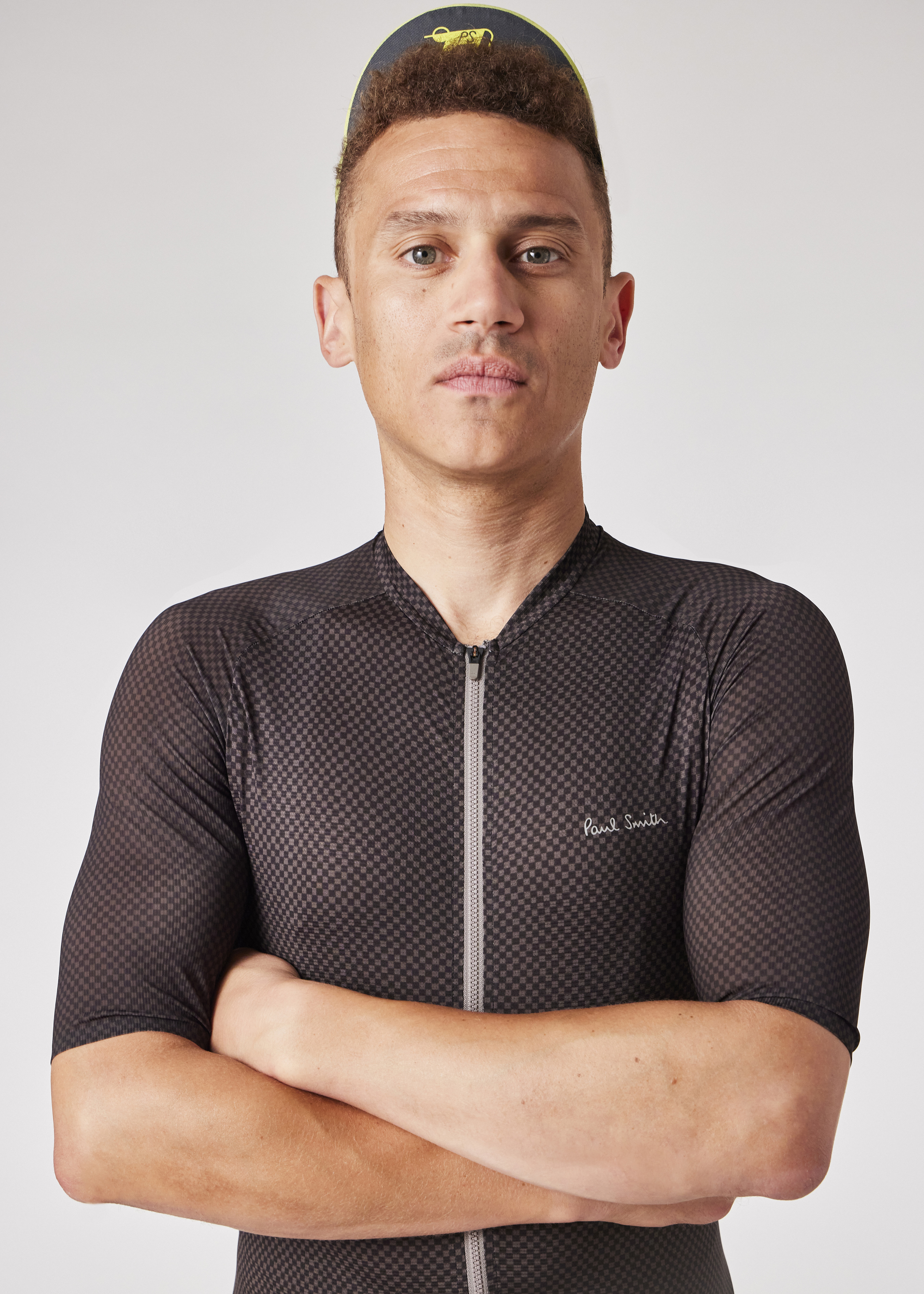 Men's Black Packable Cycling Gilet