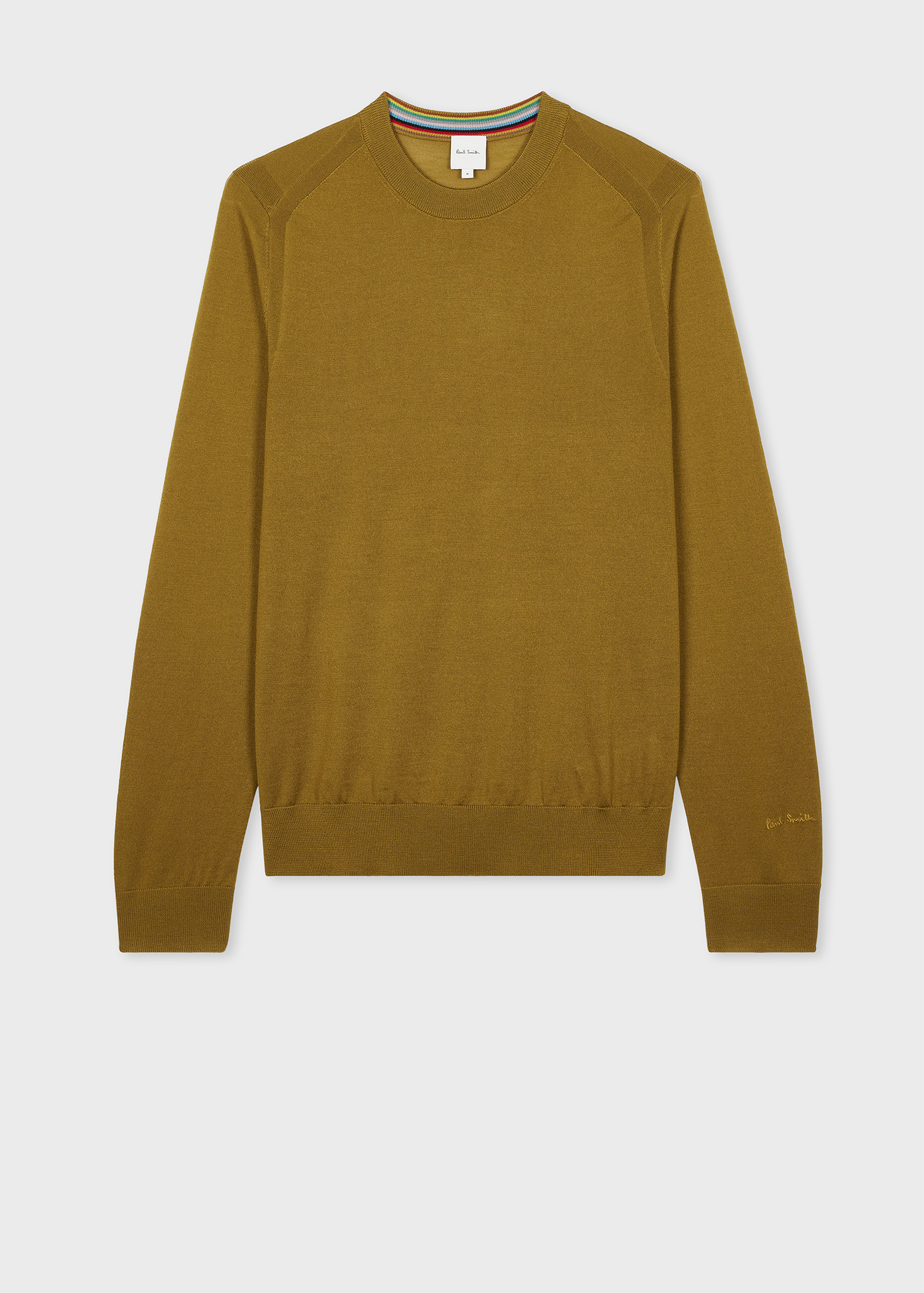 Paul Smith Dark Mustard Merino Wool Sweater King s Cross