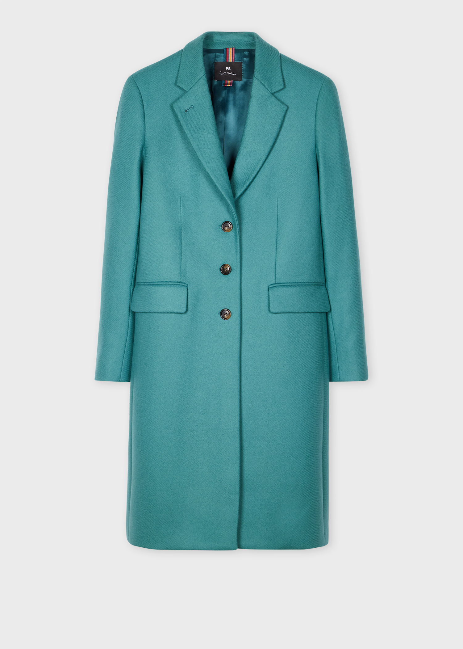 Women s Peacock Wool Blend Epsom Coat