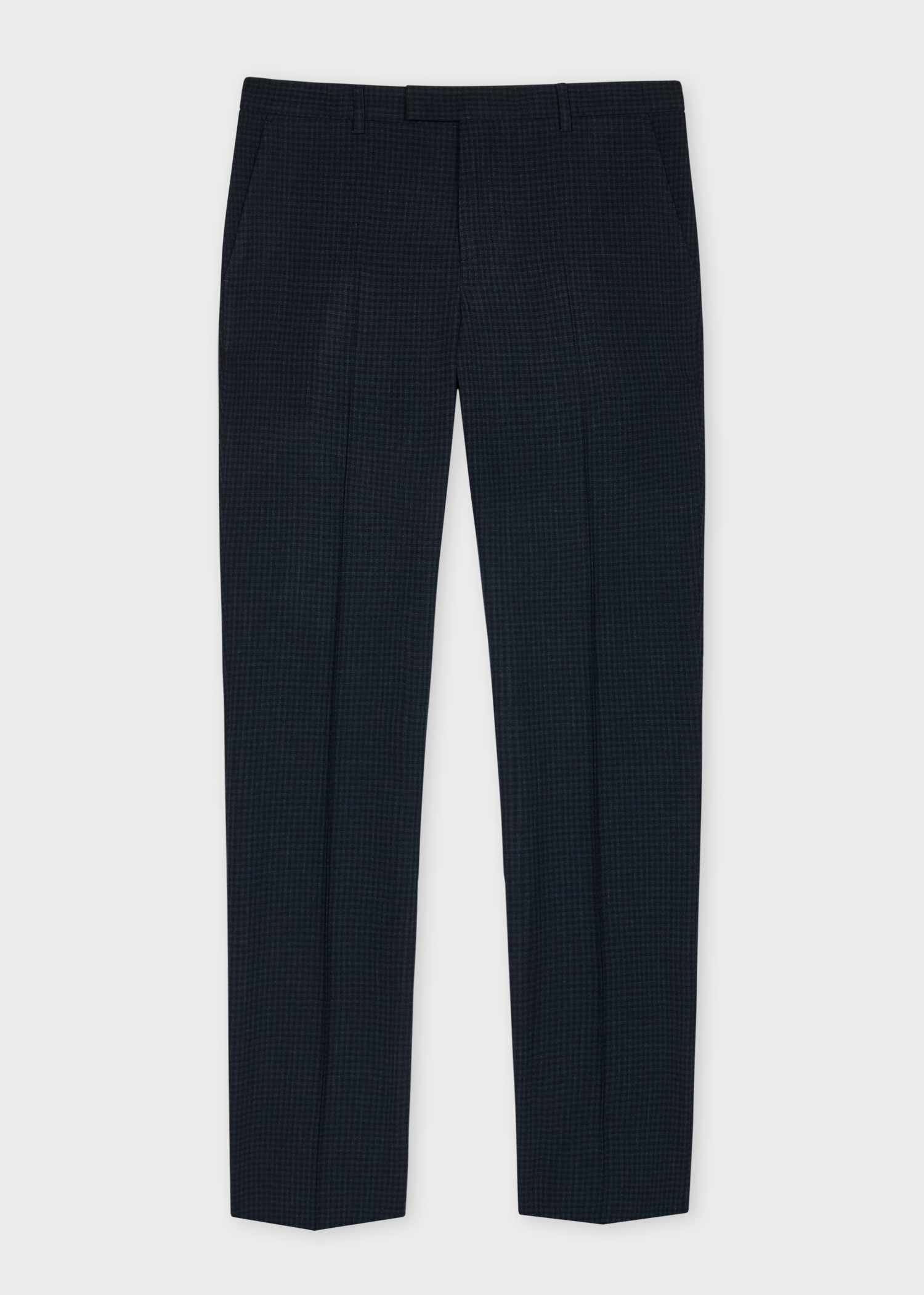 Wool Slim Trouser Navy