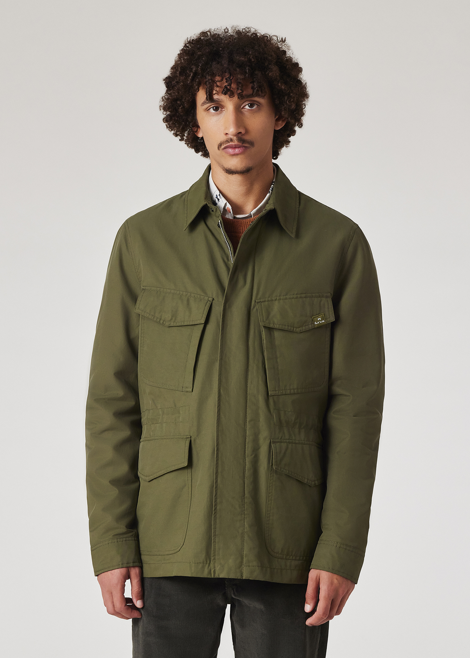 Mens nylon field jacket best sale