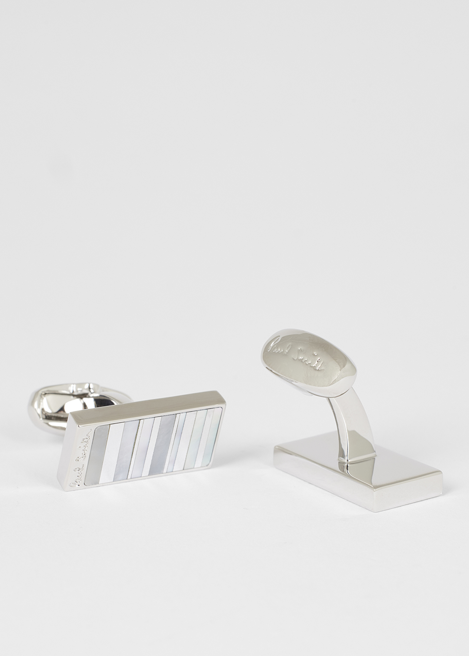 アクセサリーその他 Paul Smith SS23 CUFFLINKS WITH LOGO (M1A/CUFF/KSIGN_92) Signature Stripe' Button Cufflinks by Paul Smith
