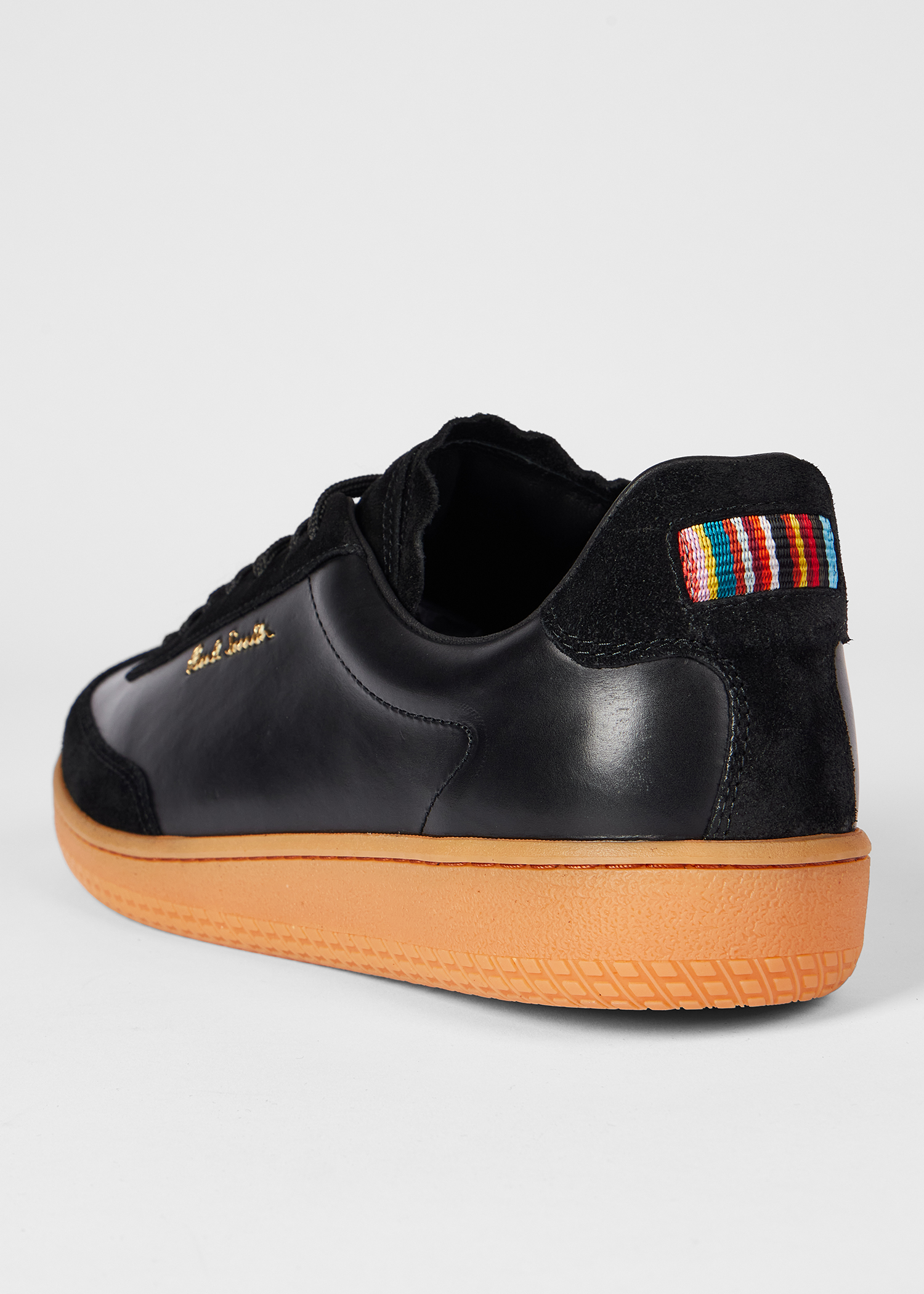 ★Paul Smith★COMO スエード スニーカー Men's Black Leather 'Como' Trainers