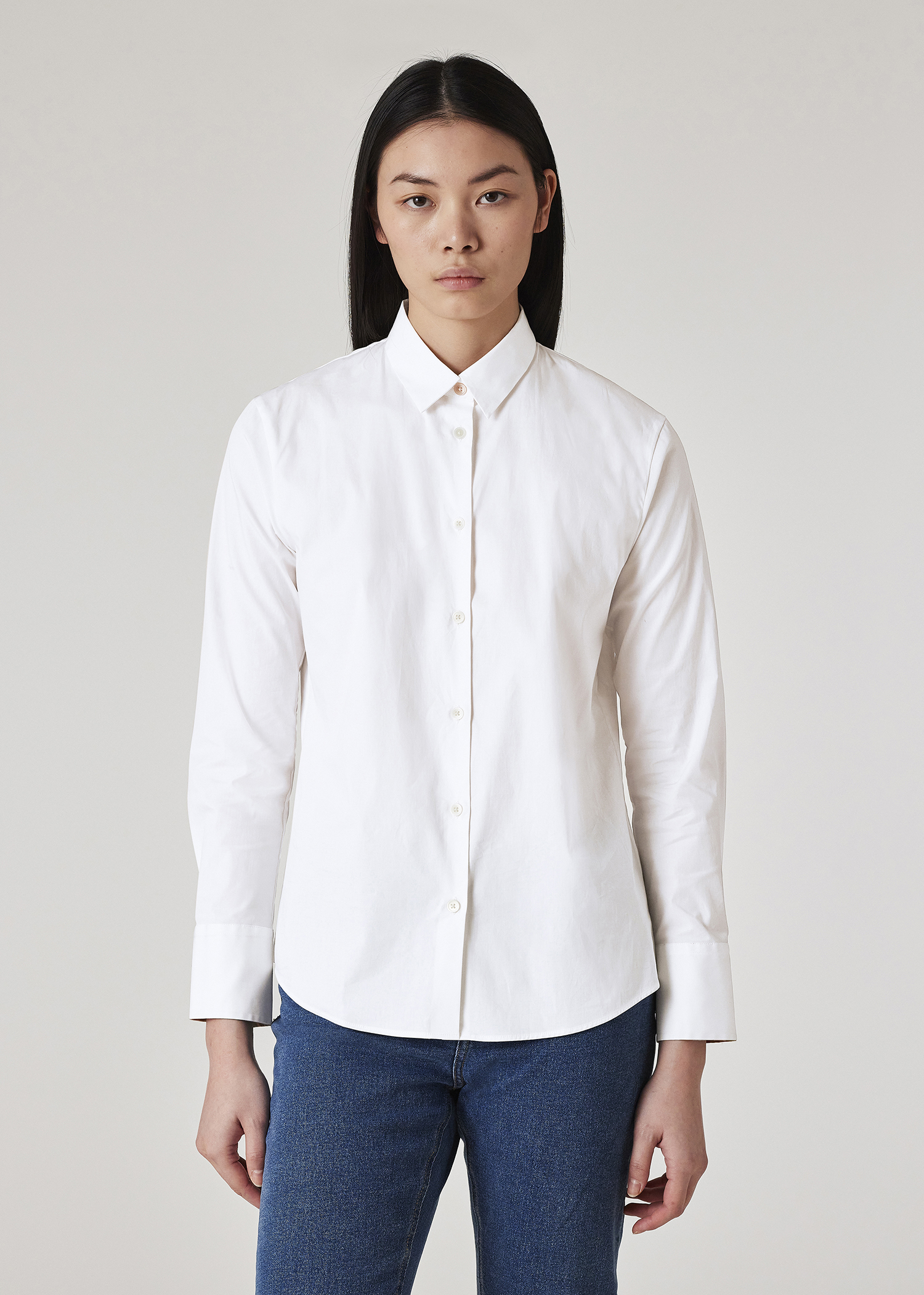 アウターその他 PAUL SMITH Woman Blazer Cream W1R389JBP00108 11 Women's White Tie Shirt Paul Smith