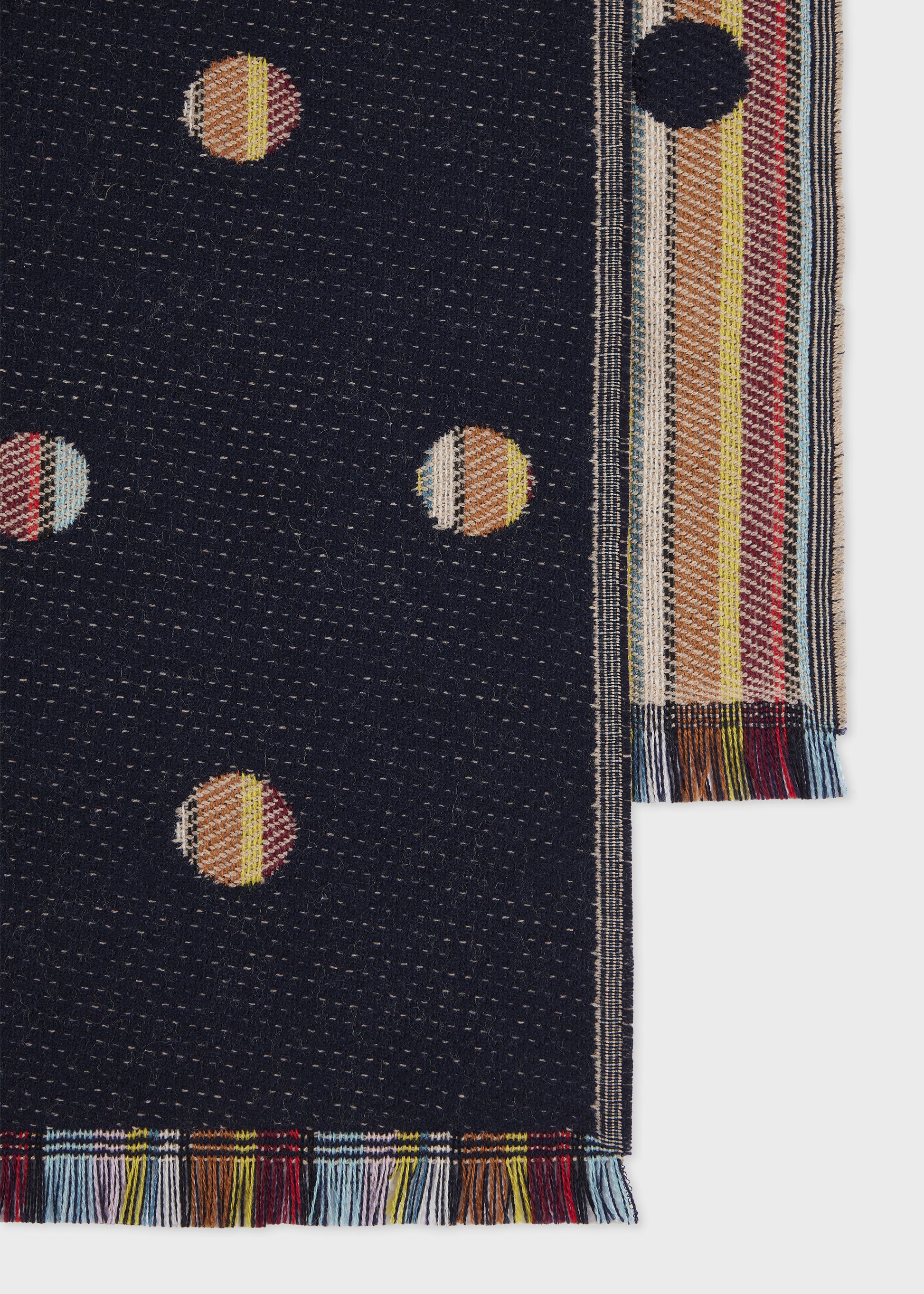 Signature Stripe' Polka Dot Scarf