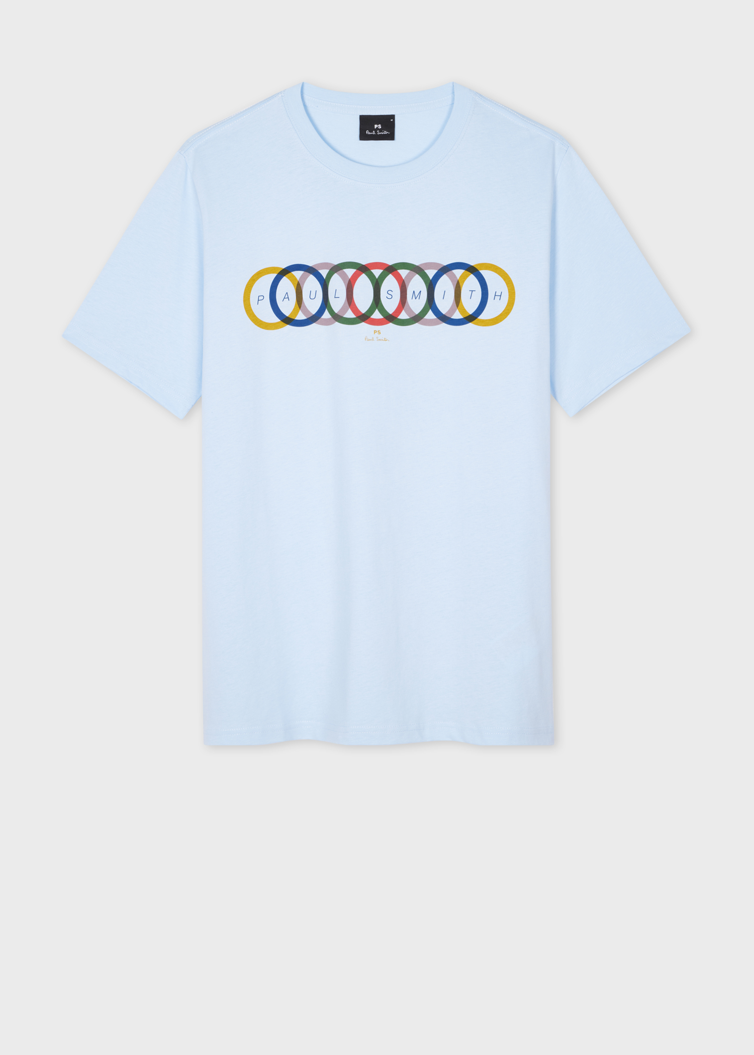 【PS25FW101】PS PAUL SMITH Tシャツ M2R 011R TP5362 Men's White Cotton Zebra Logo T-Shirt