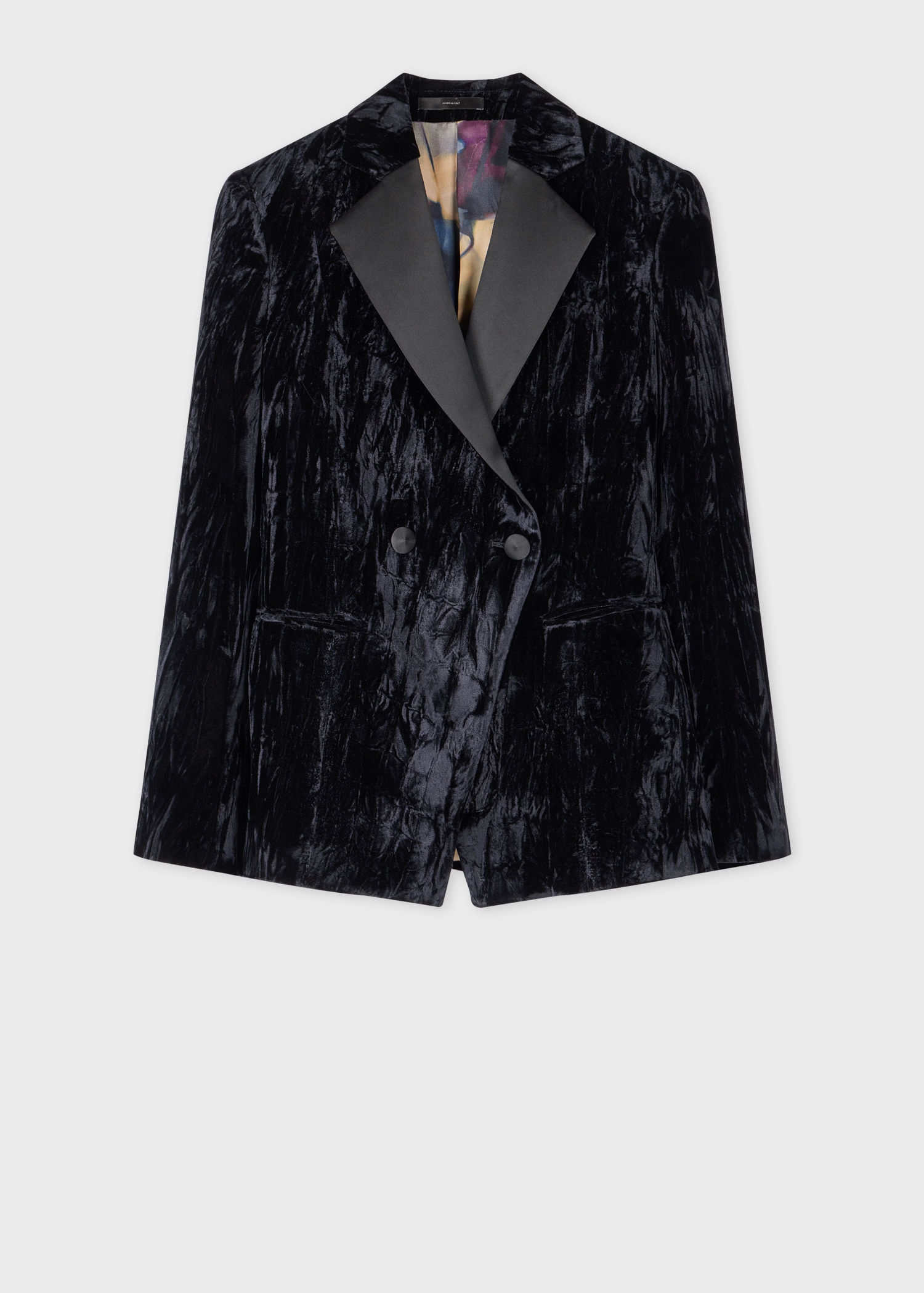 Women's Purple Single Breasted Tailored Blazer