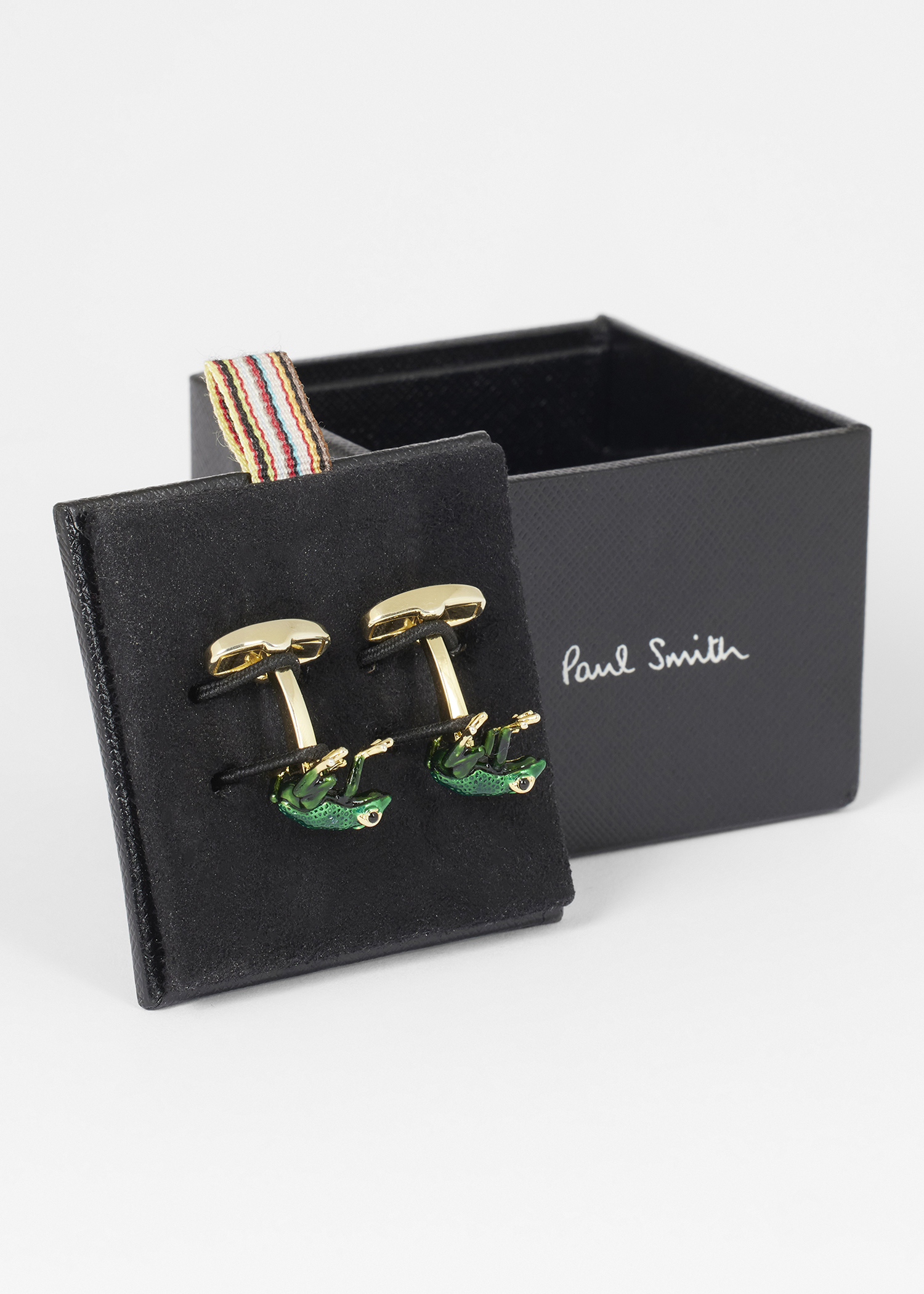 バングル PAUL SMITH Men Cufflinks Green M1ACUFFPFROG 30 Green Frog Cufflinks Paul Smith