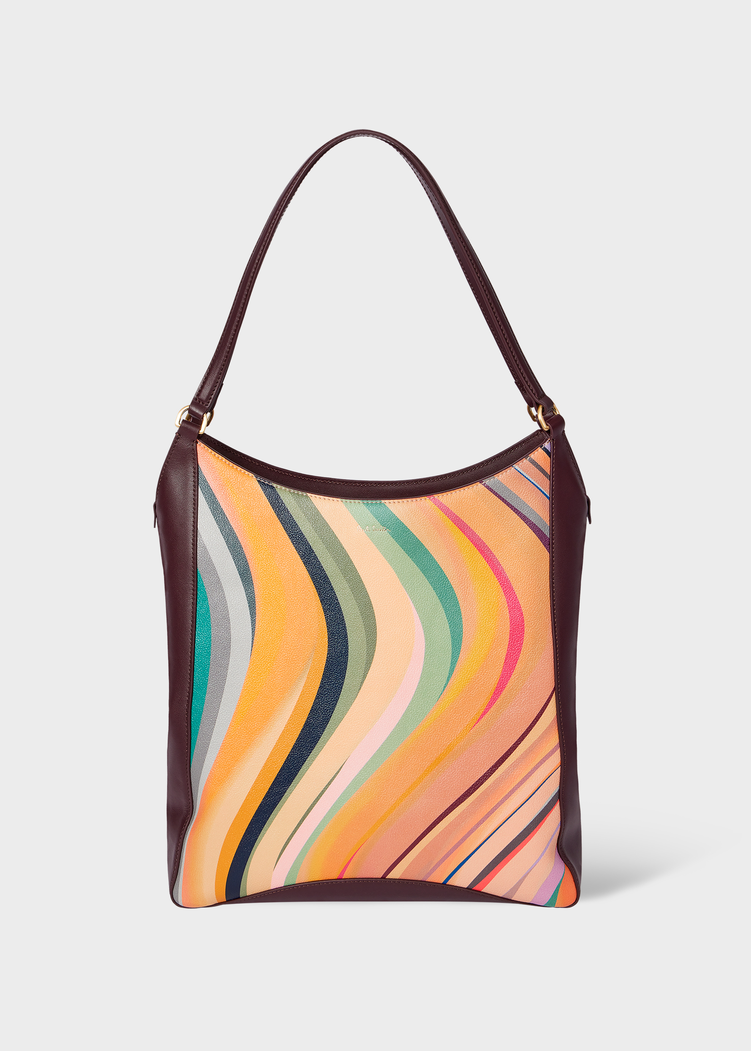 Women s Dusky Swirl Leather Shopper Bag