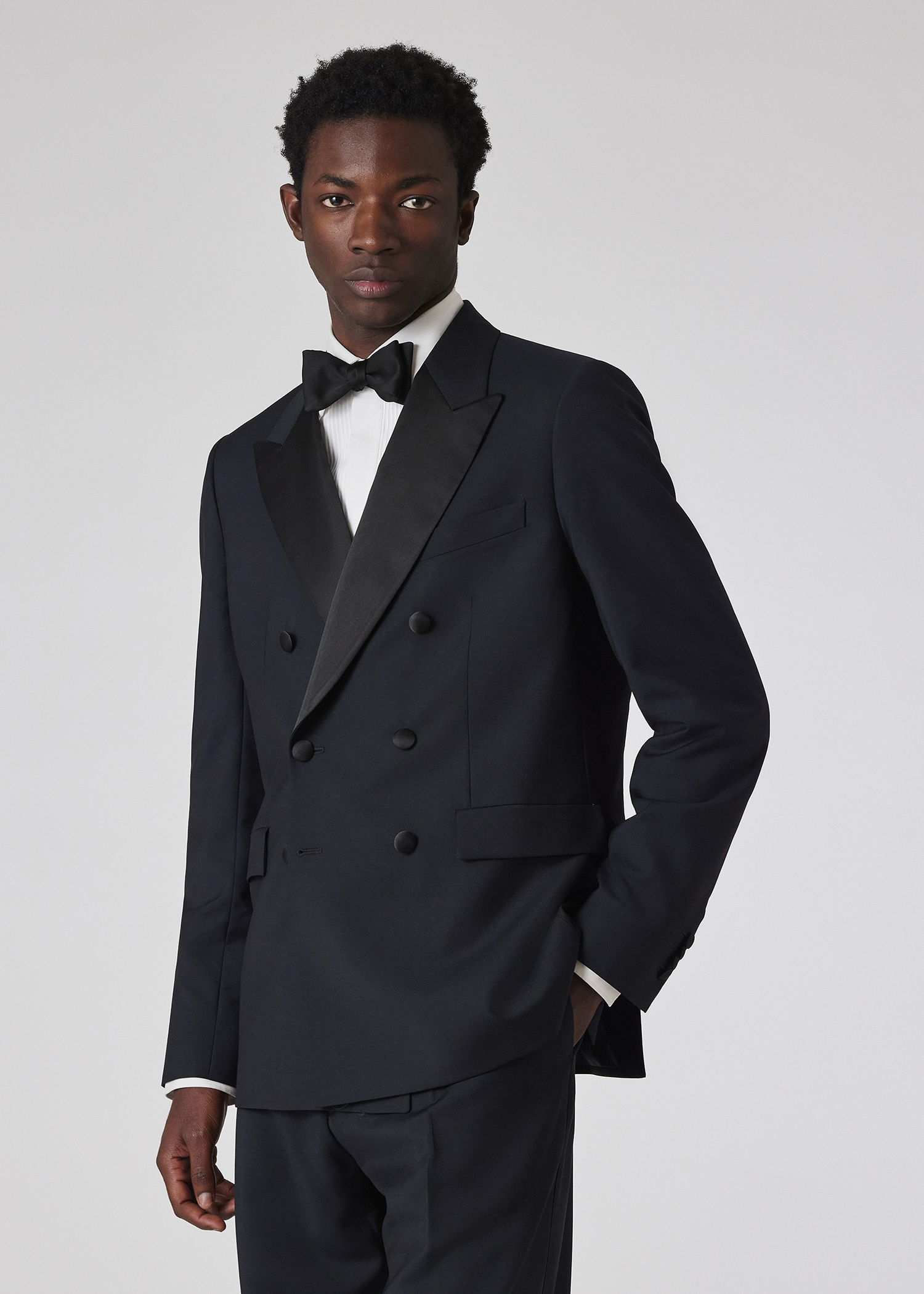 Wool jacket Paul Smith Black size 50 FR in Wool - 48401778