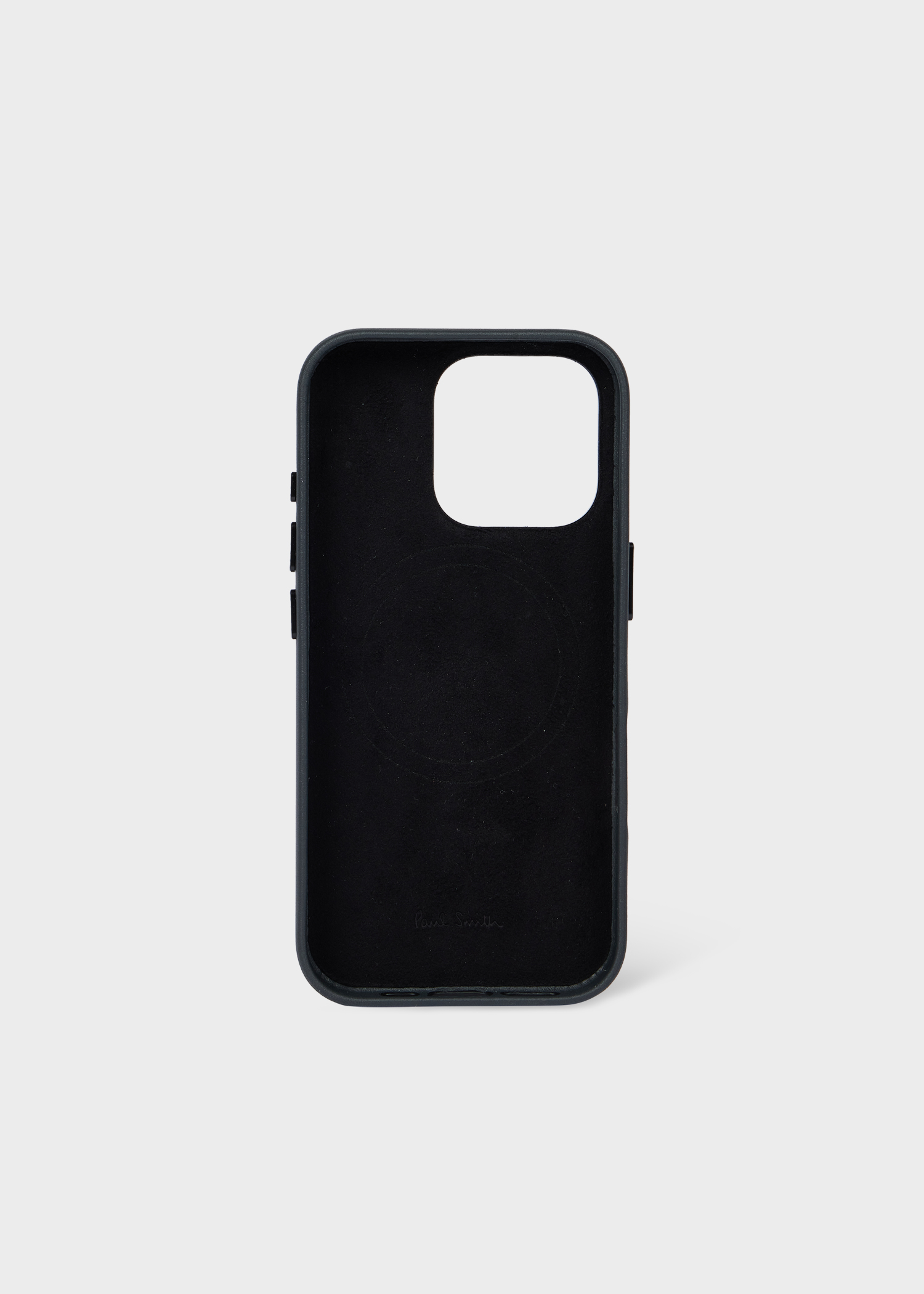 Signature Stripe' Leather MagSafe iPhone 16 Pro Case Paul Smith