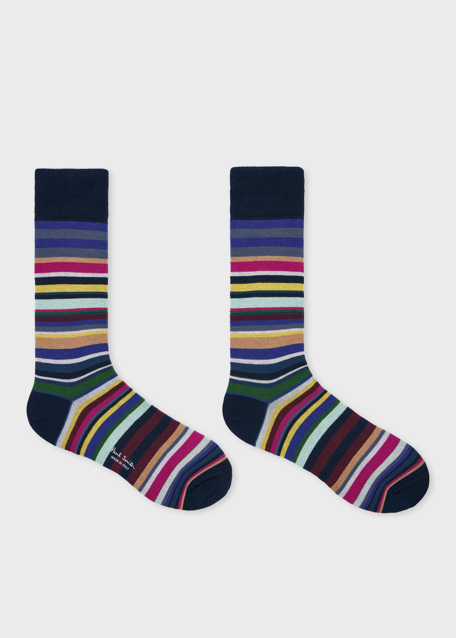 【関税&送料込】Paul Smith Signature Stripe Socks Set Of 3 P Men's Ombre 'Signature Stripe' Socks
