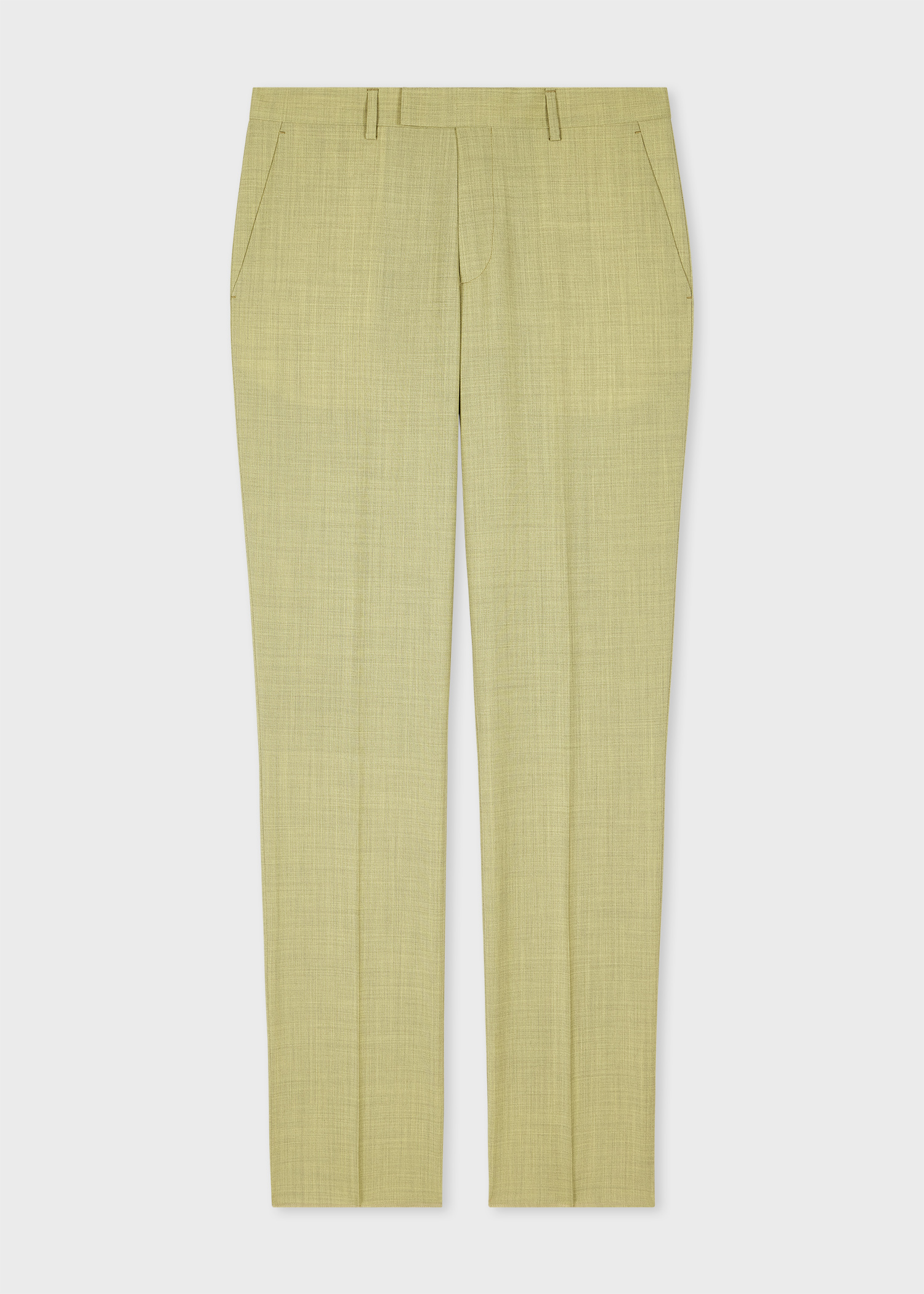 The Brierley - Light Green Overdyed Melange Wool Suit