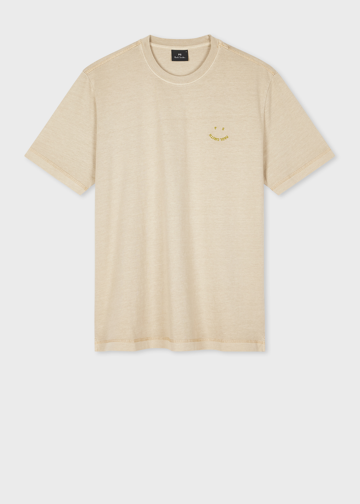 【Paul Smith】Tシャツ PS Paul Smith Happyスクエアロゴ キュートなロゴものがずらりと並ぶ “PS Paul Smith Happy” の