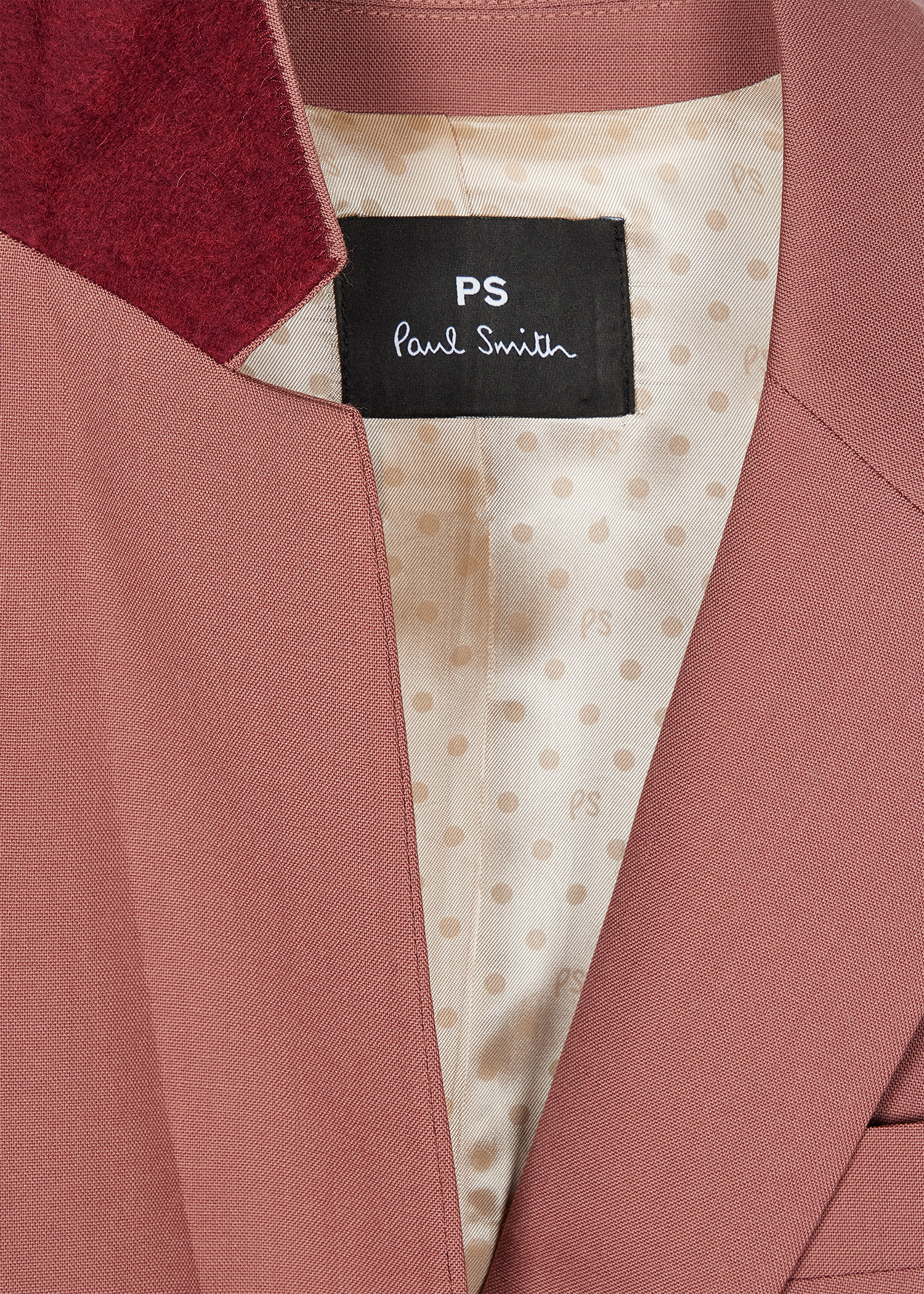 Women's Dusty Rose Wool Blazer