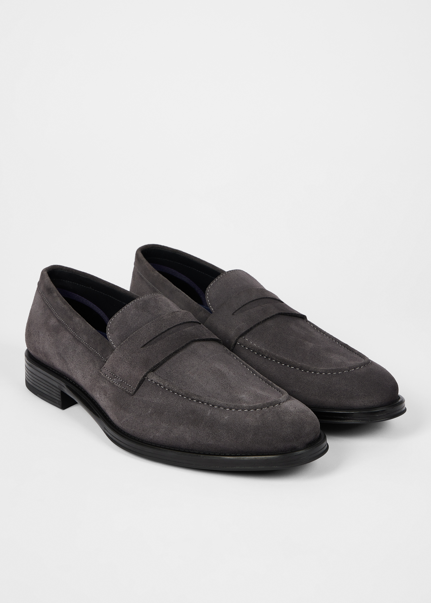 shu_m　　　　　　　　　　　　　　　　　【極厚革】Ｐａｕｌ Ｓｍｉｔｈ Men's Khaki Suede 'Pierce' Loafers