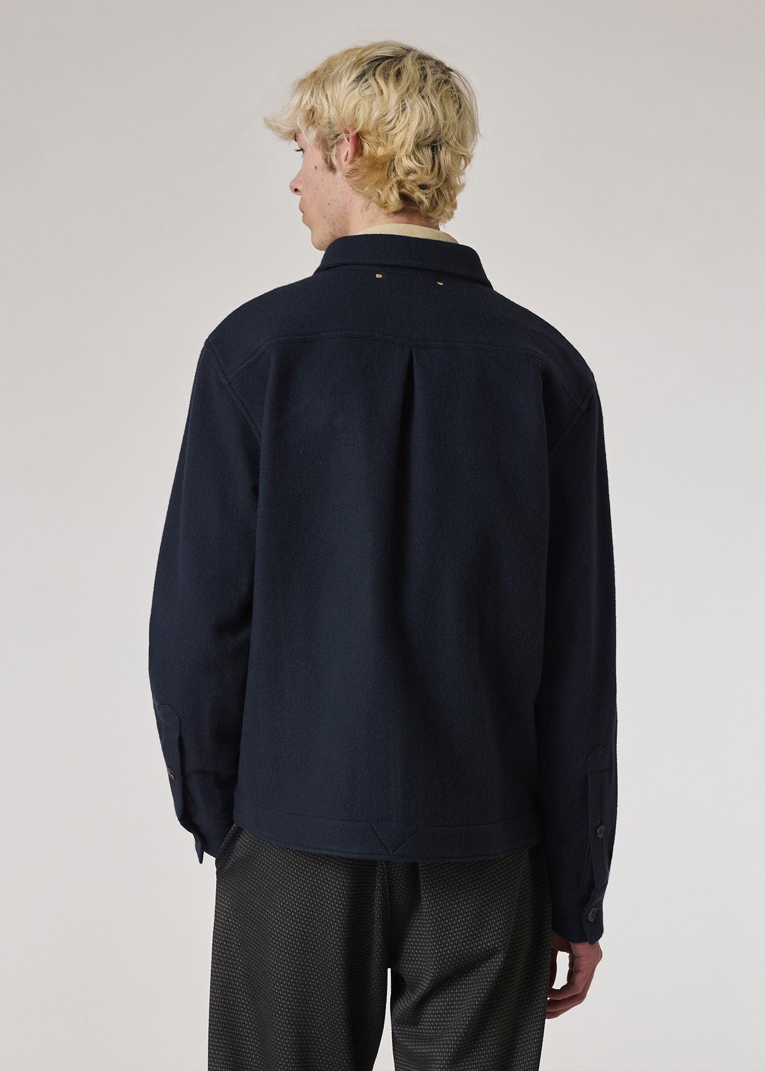 PAUL SMITH/Wool Zip Parka Black Size:L | eBay