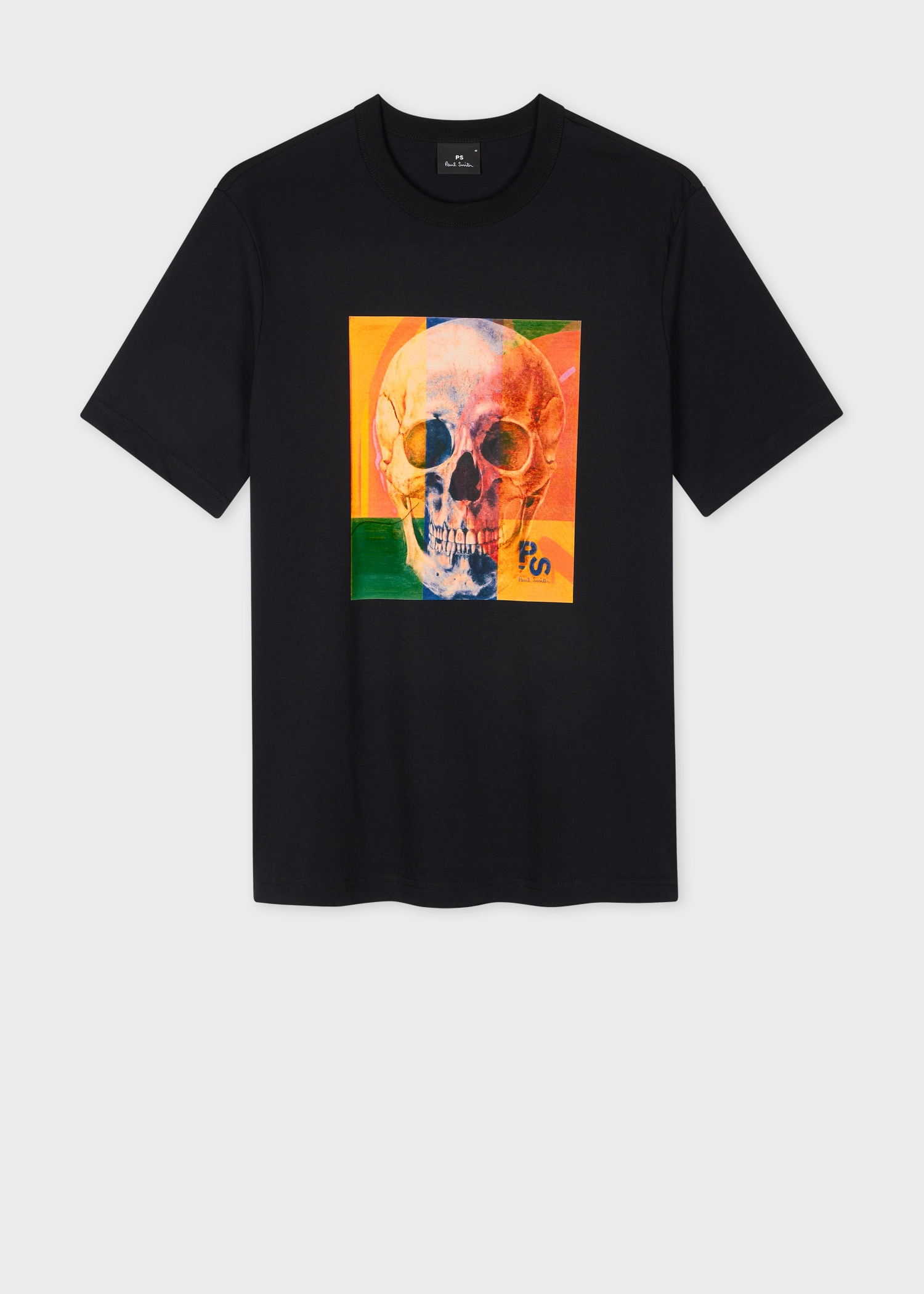 【関税込み】PS by Paul Smith ホワイト Skull Square Tシャツ Men's White 'Skull Square' T-Shirt