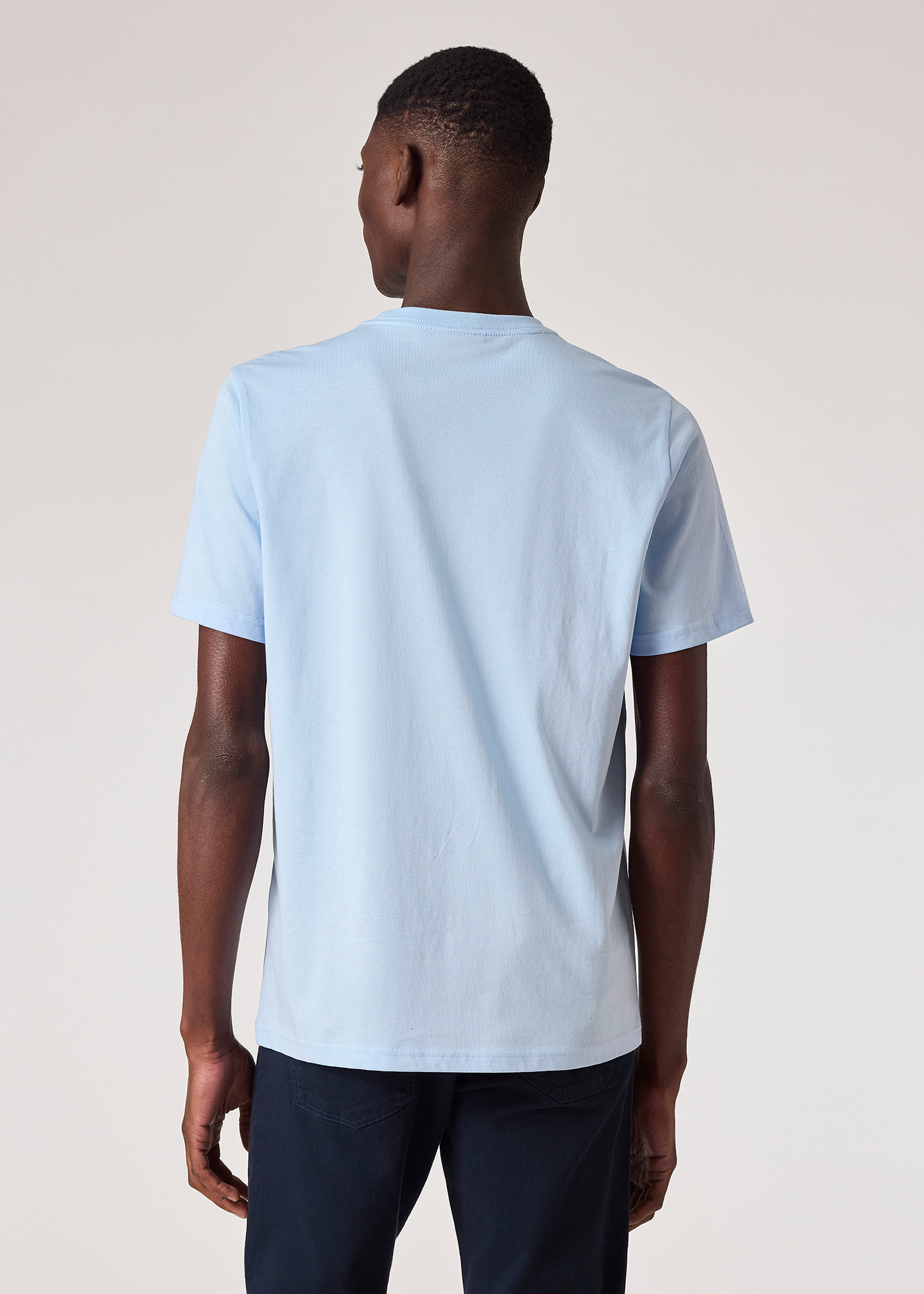 Men's Dark Navy 'Overlapping Circles' Print T-Shirt