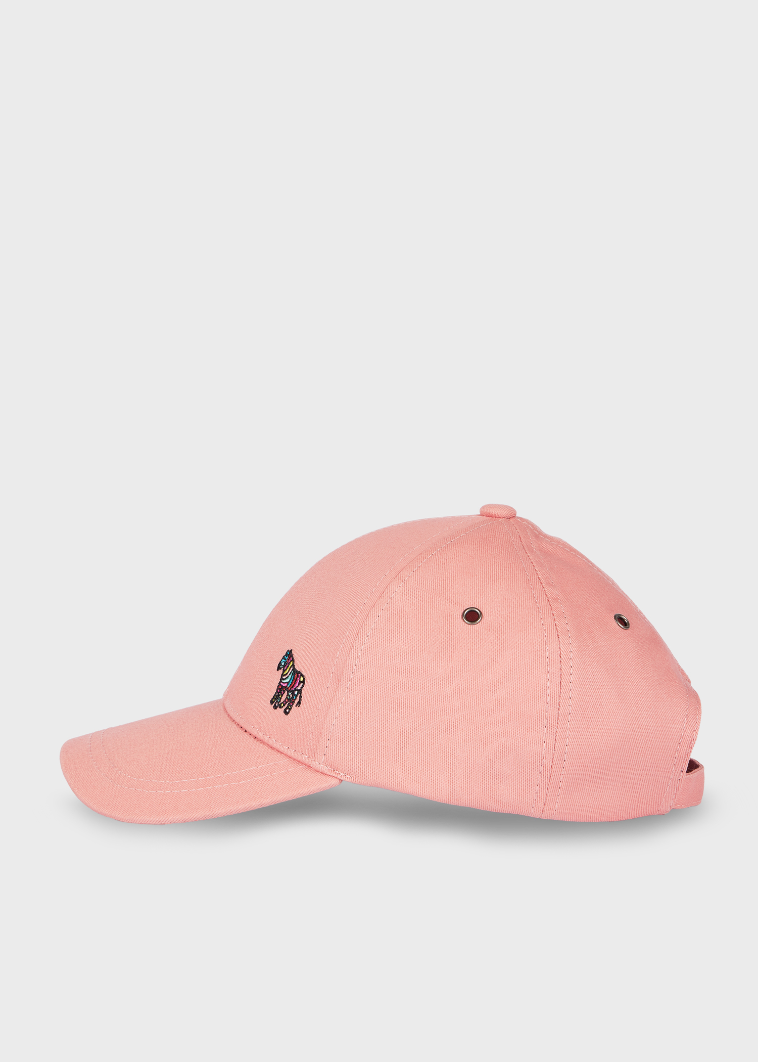 バレエ type P cap sleeve / tulip treat pink S Women's Pink 'Zebra' Cotton Baseball Cap