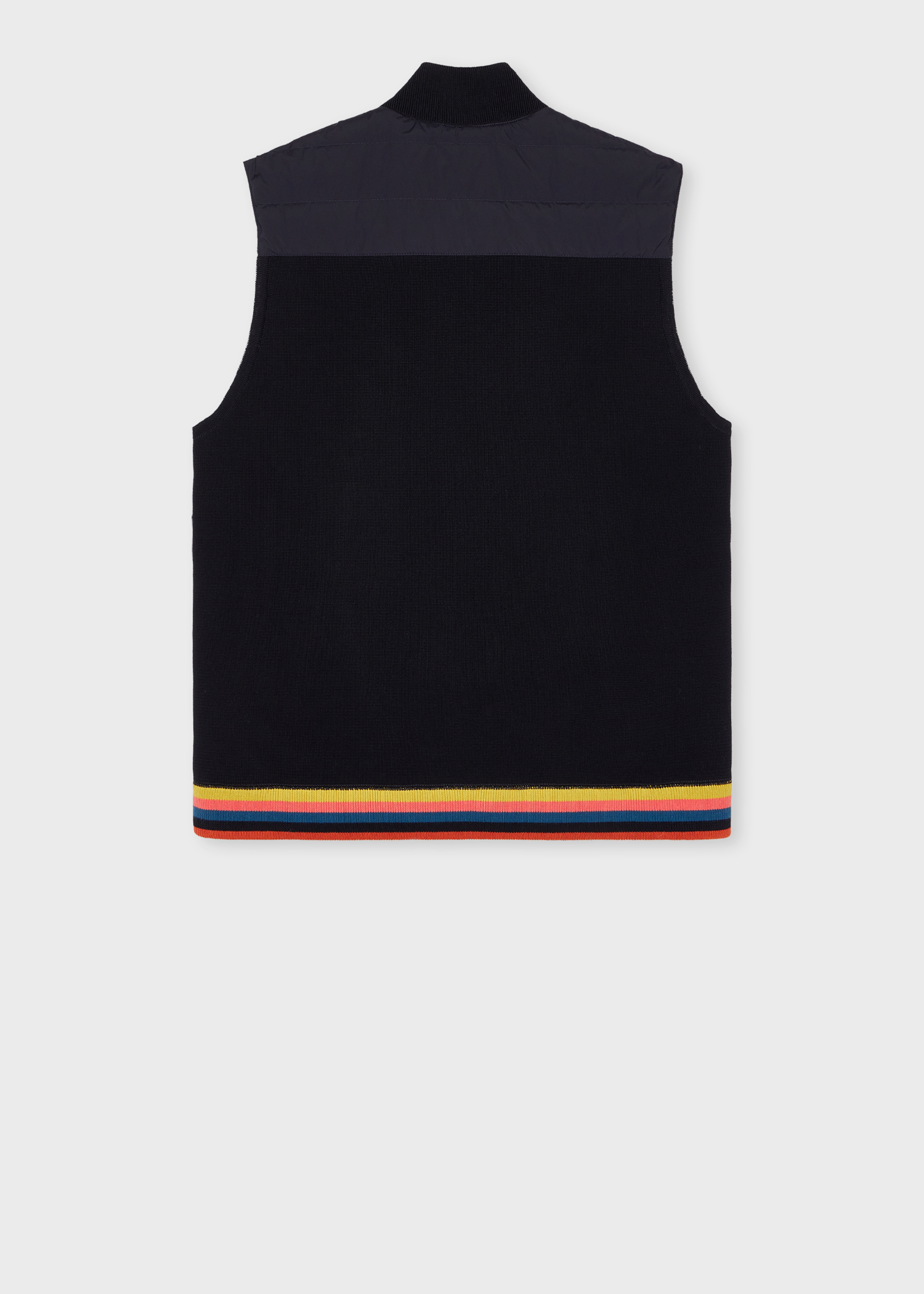 Navy Hybrid Down Gilet