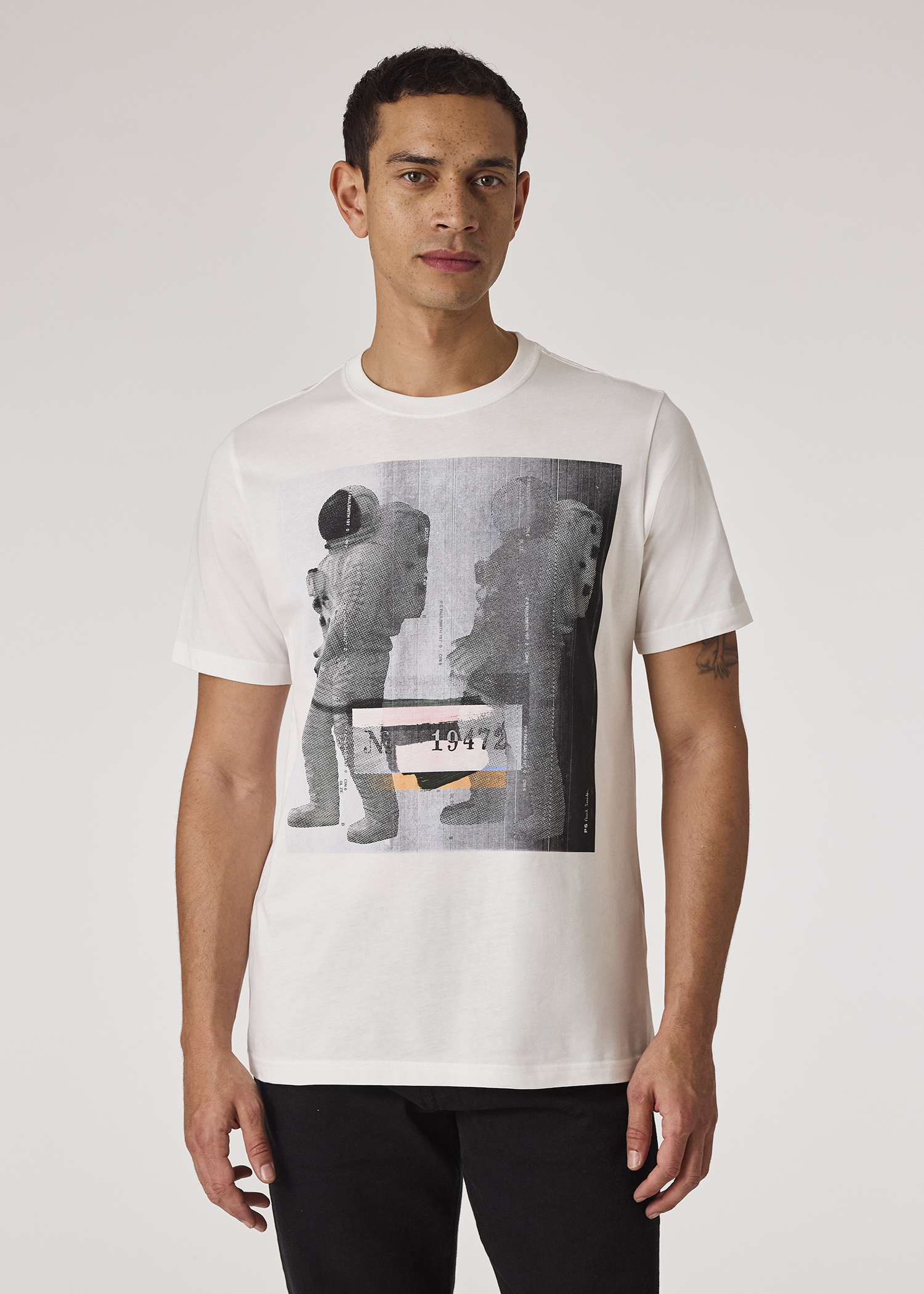 【PS25SS329】PS PAUL SMITH Tシャツ M2R 011R PP5086 Paul Smith PS PAUL SMITH ポールスミス メンズクルーネックT