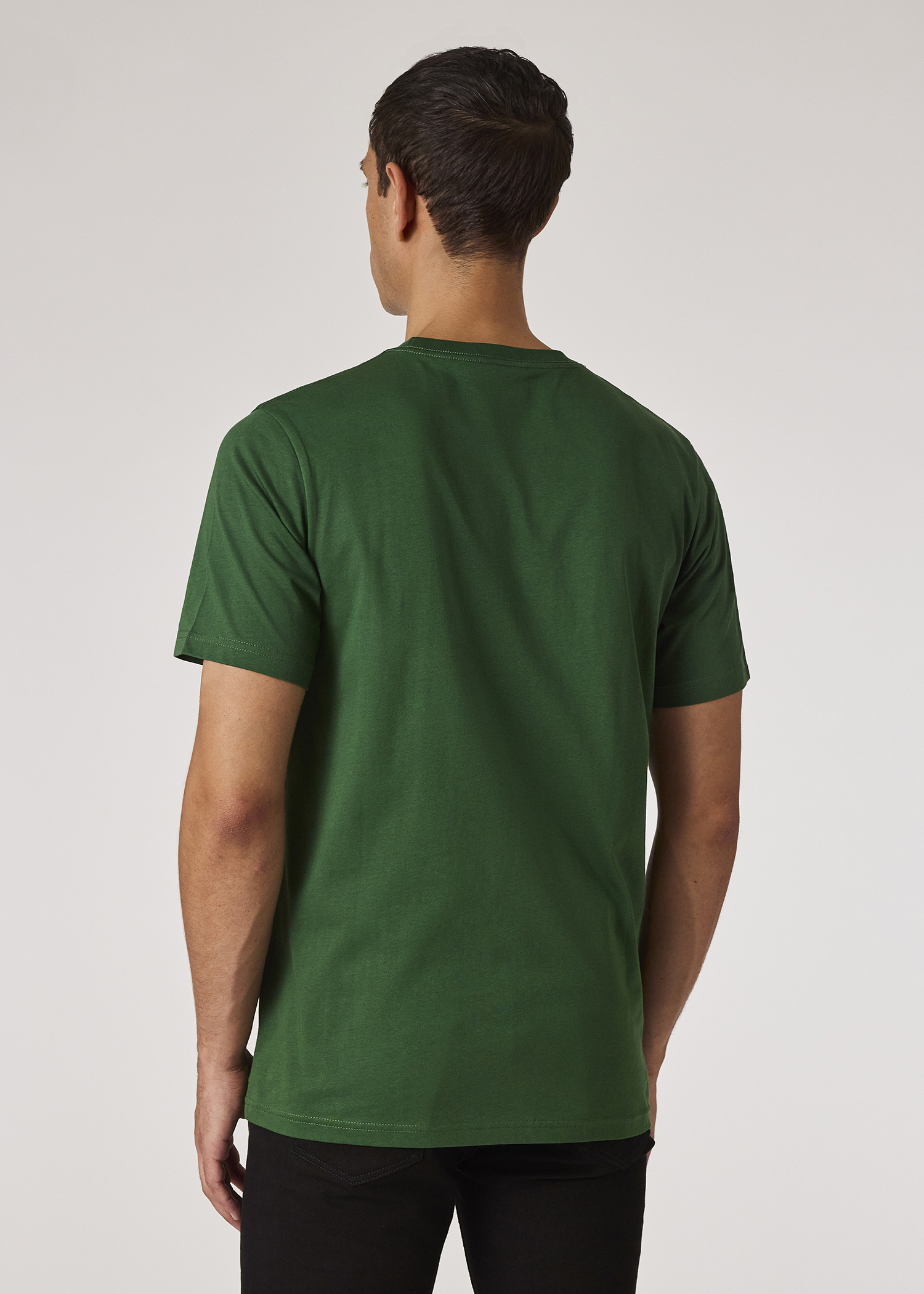 【PS25SS353】PS PAUL SMITH Tシャツ M2R 220X PP5120 Men's Green 'Zebra Jigsaw' Print T-Shirt