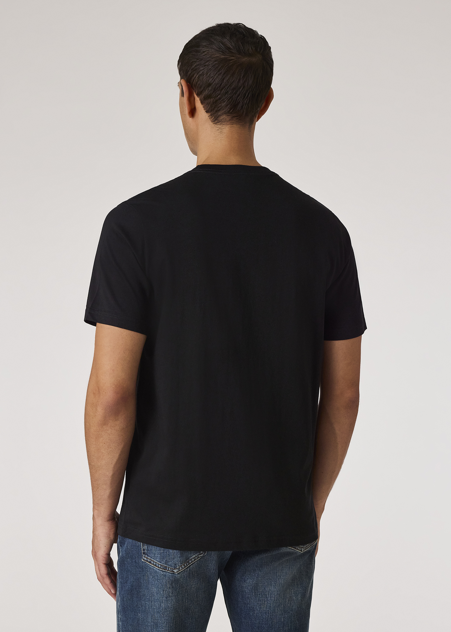 Tシャツ・カットソー Paul Smith SS25 \"ANIMAL SPRAY\" T-SHIRT (M2R 011R PP5080 01) Men's Grey Marl Cotton Zebra Logo T-Shirt