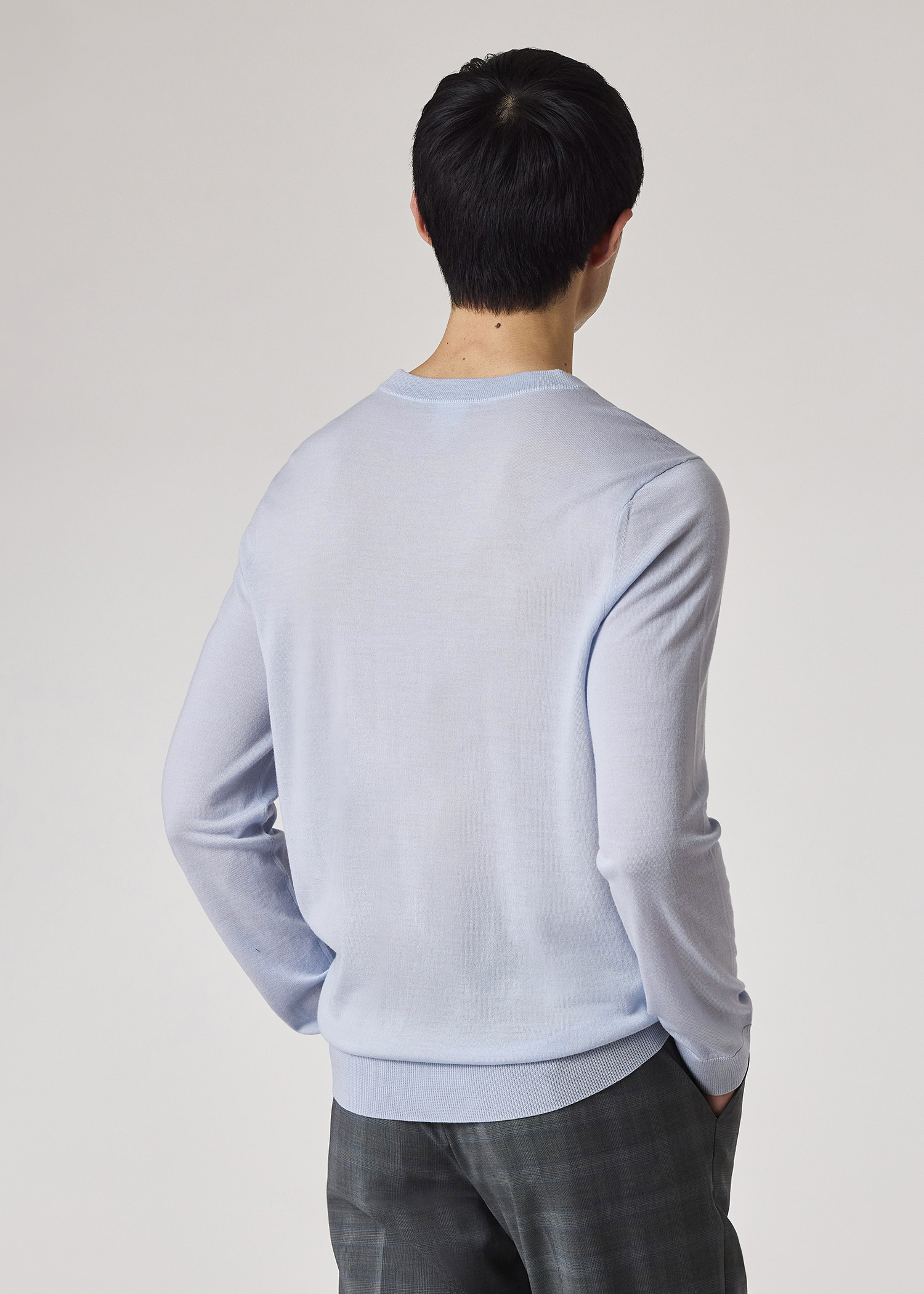 パーカー・フーディ Paul Smith Merino Wool Jersey With Striped Detailing パーカー・フーディ Paul Smith Merino Wool Jersey With