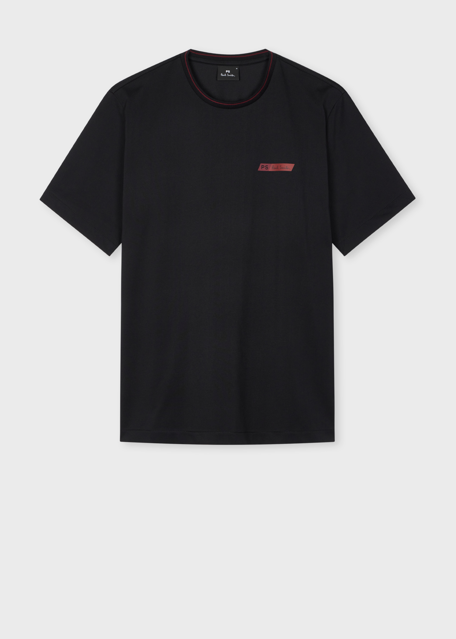 Pale Blue Regular-Fit Cotton Logo T-Shirt