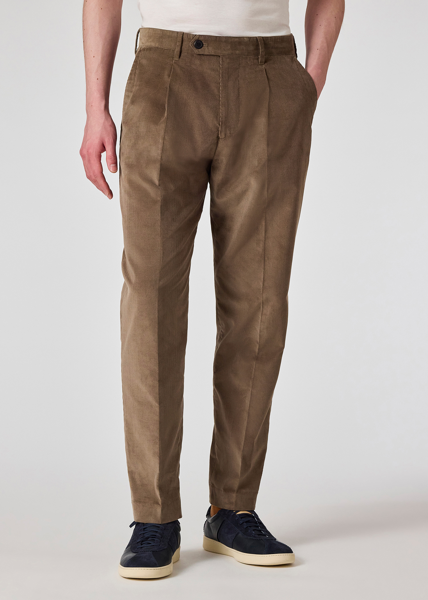【PORTERNA】Paidy half corduroy trousers M1R-408Z-P02566-71_3.jpg