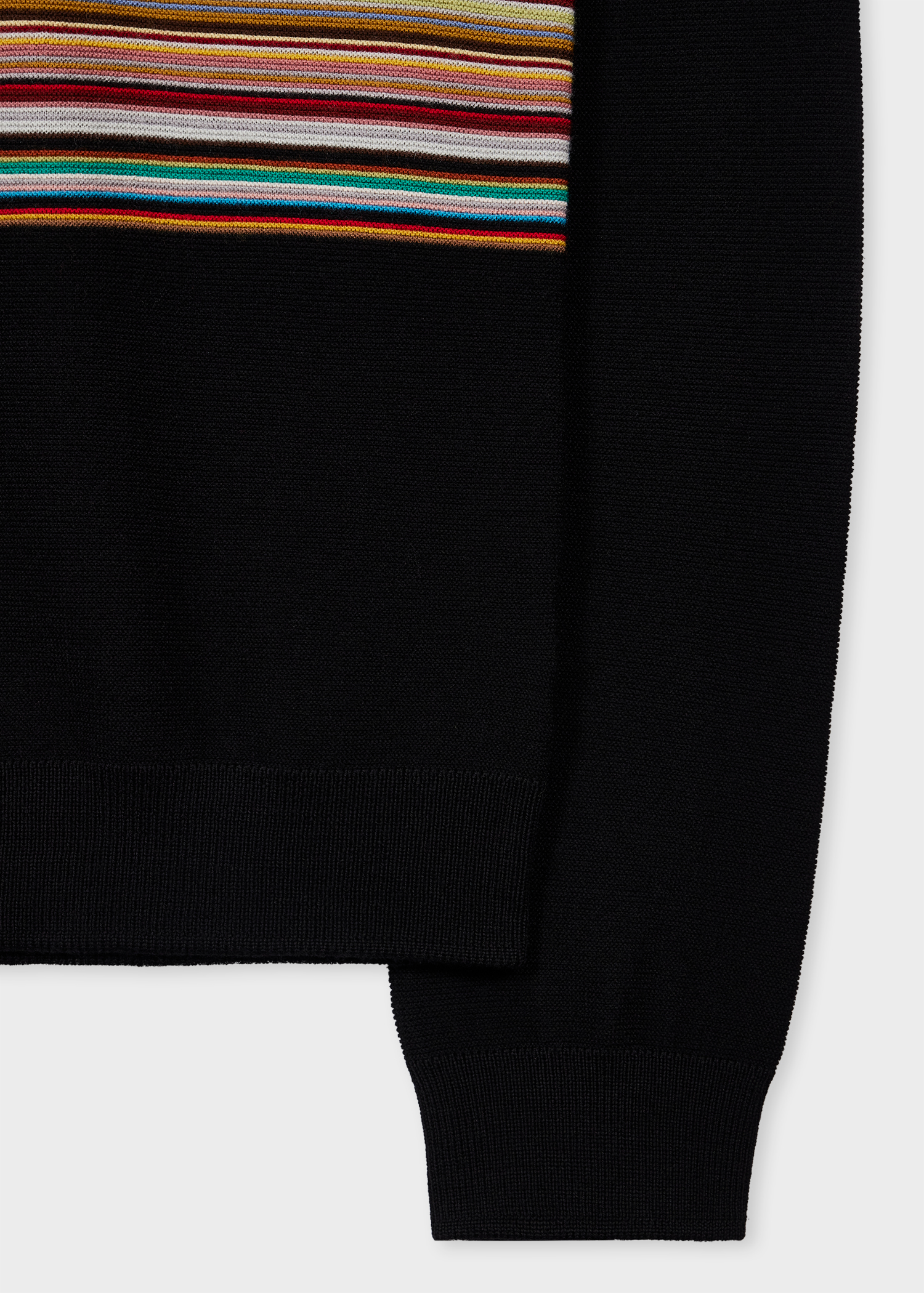 Men's Petrol Blue Merino Wool Sweater
