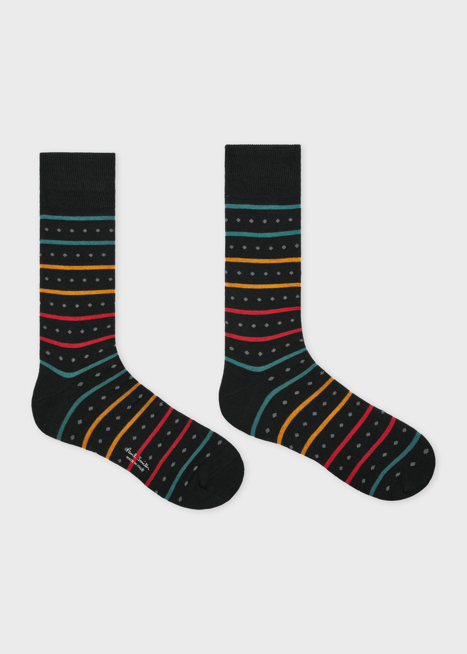 【関税&送料込】Paul Smith Pack Of Three Socks Paul Smith Three crew length socks set | The Fashion Square
