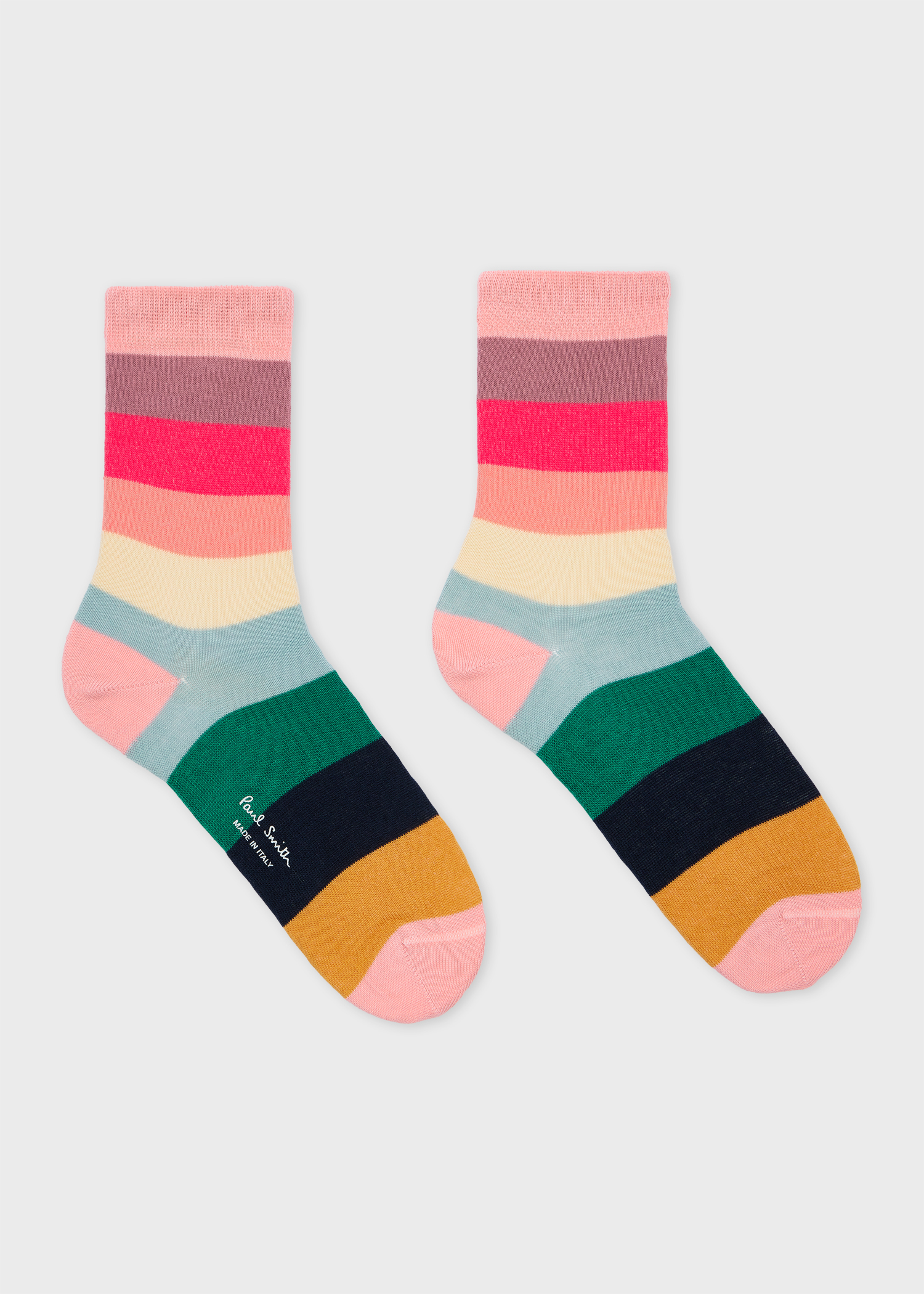 タイツ・ソックス Paul Smith SS25 PACK OF THREE SOCKS (W1A SOCK N270 1A) Women's 'Swirl' Socks Three Pack