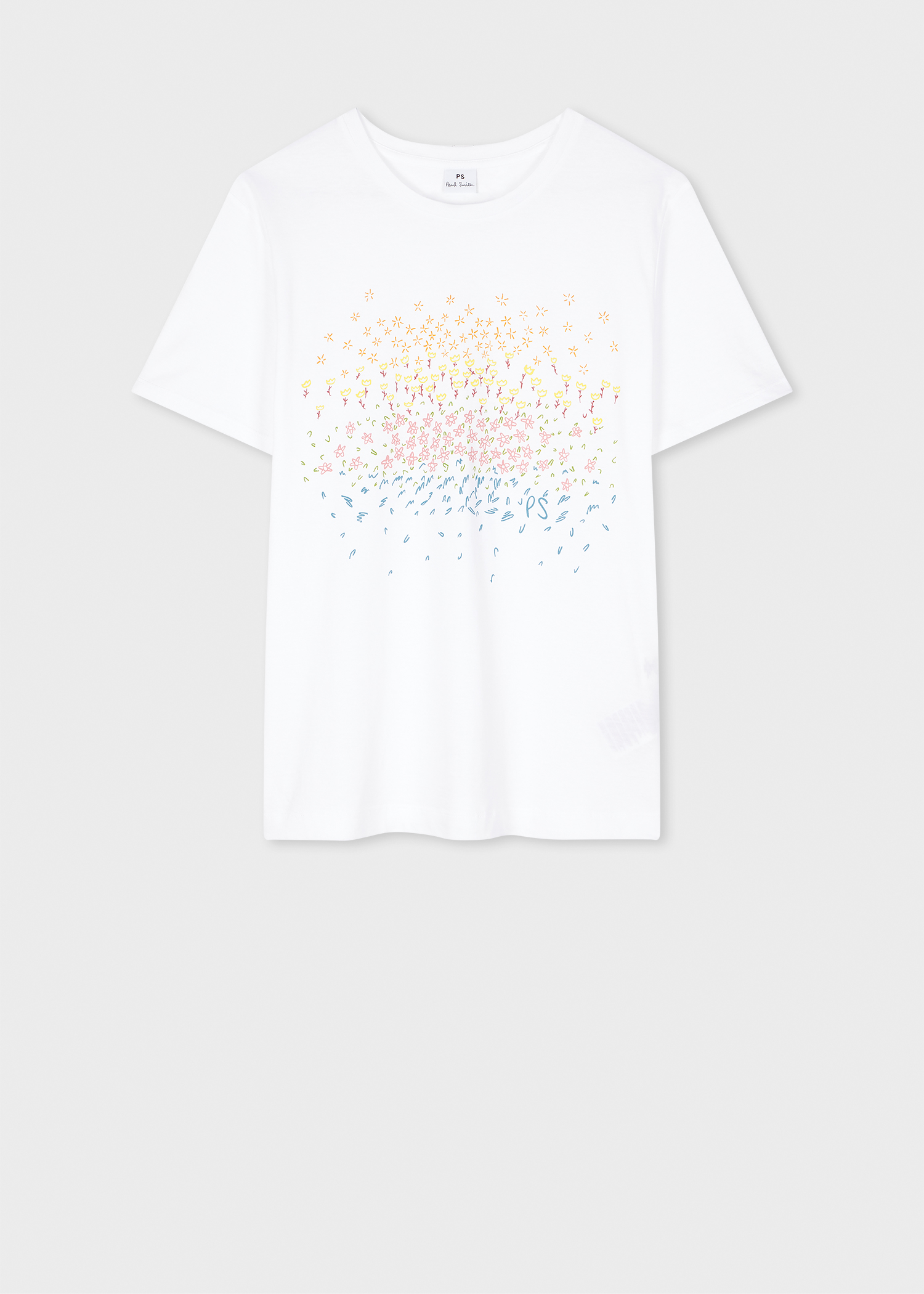 Women's White Organic Cotton Meadow T-Shirt