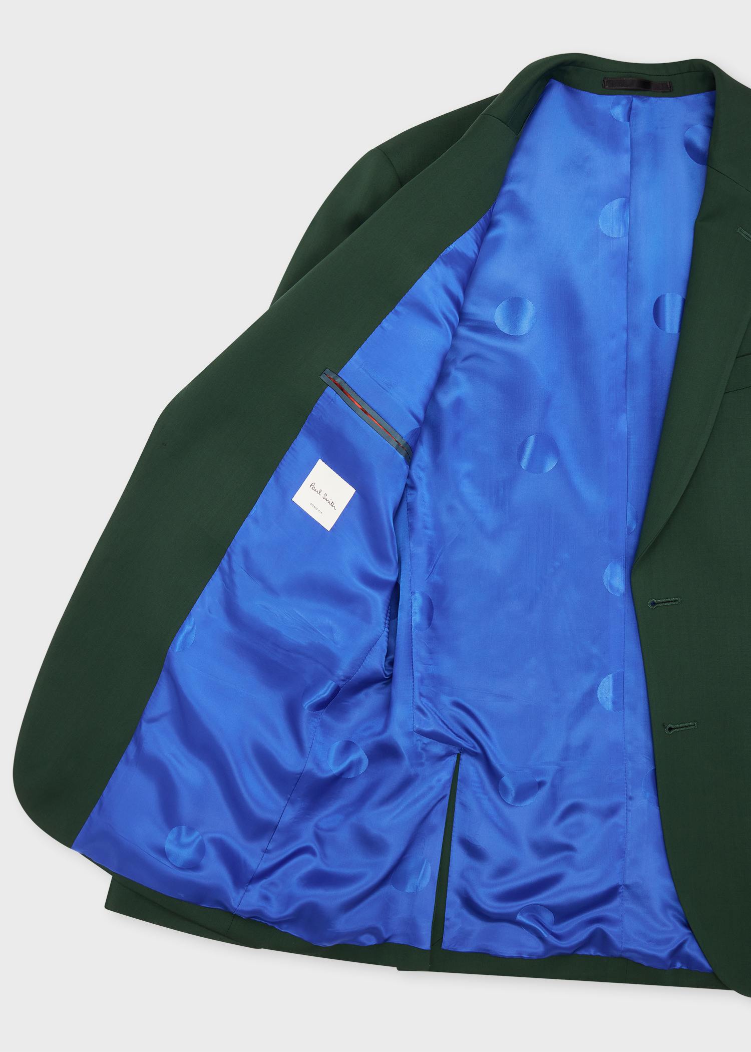 The Soho - Tailored-Fit Forest Green Wool Suit