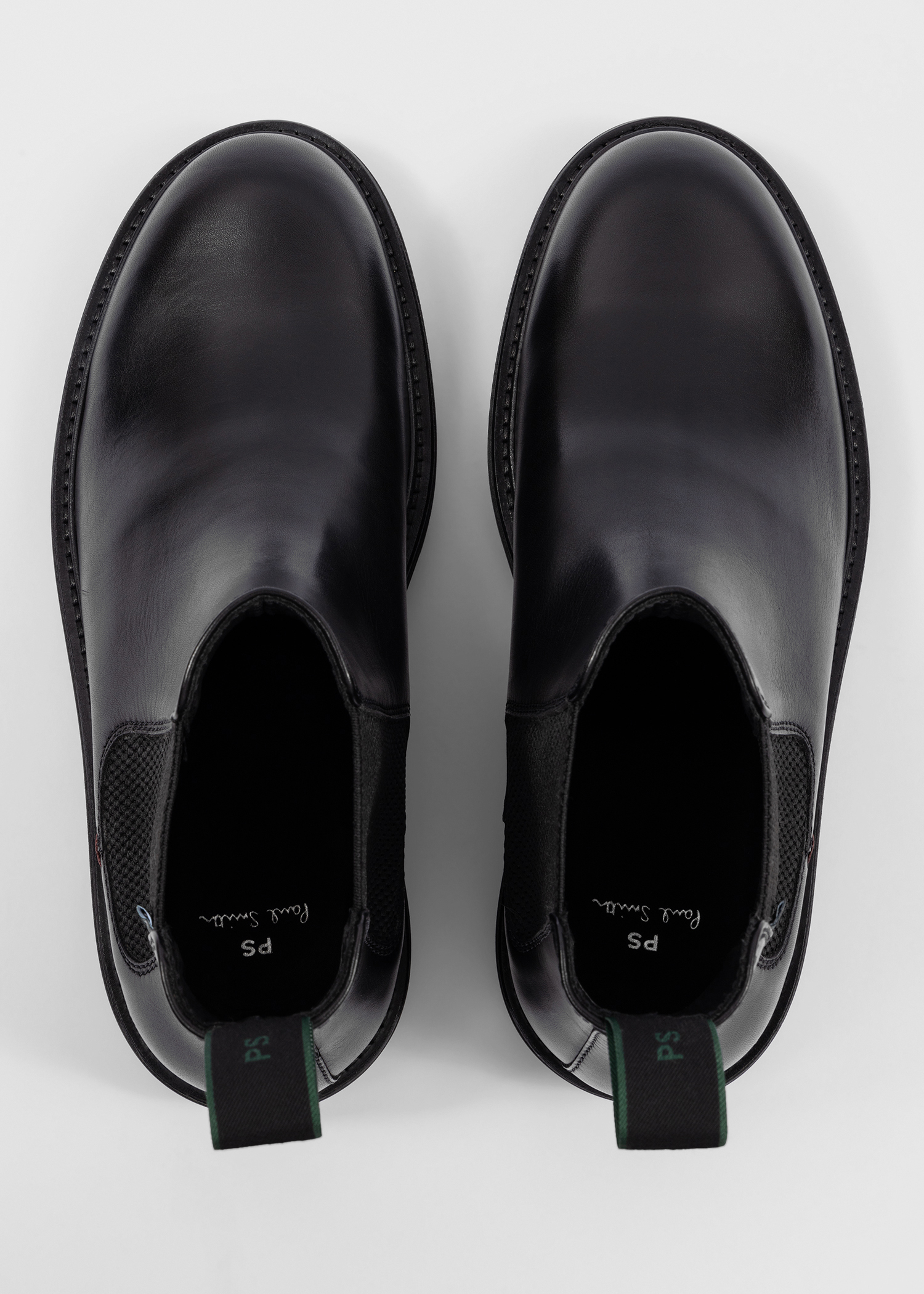 大人も着やすいシンプルファッション Men's Black Boots 'Xenon' Leather 小物