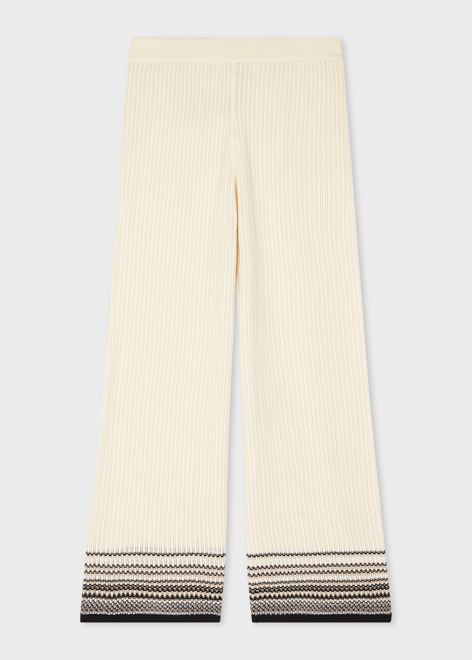 パンツ PAUL SMITH Women Straight Pants W1R 328T M01427 04 White Paul Smith Straight Trousers | White | FARFETCH
