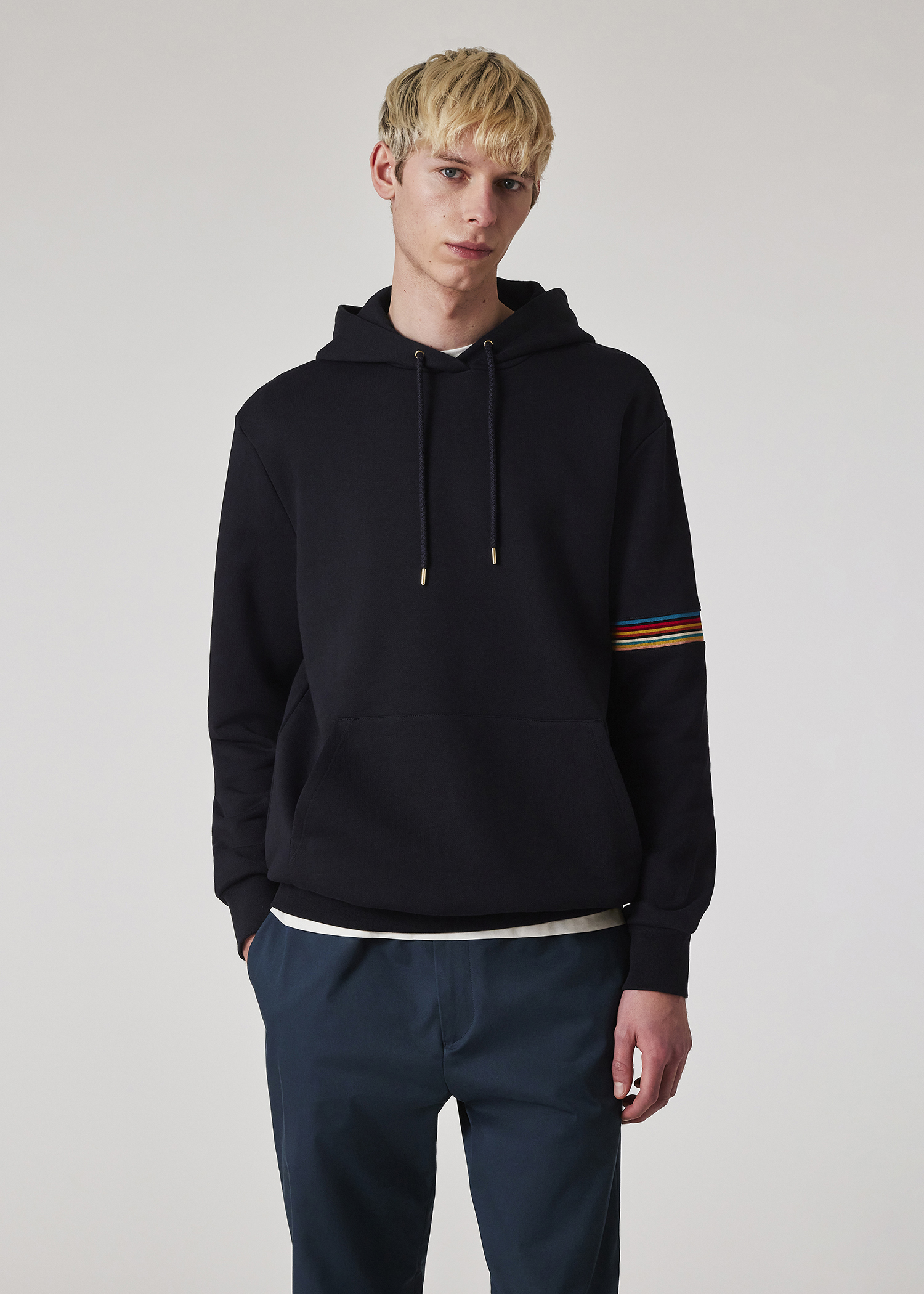 スウェット・トレーナー Paul Smith M1A 750 MU477 TOWEL STRIPE Hoodie スウェット・トレーナー Paul Smith M1A 750 MU477 TOWEL STRIPE