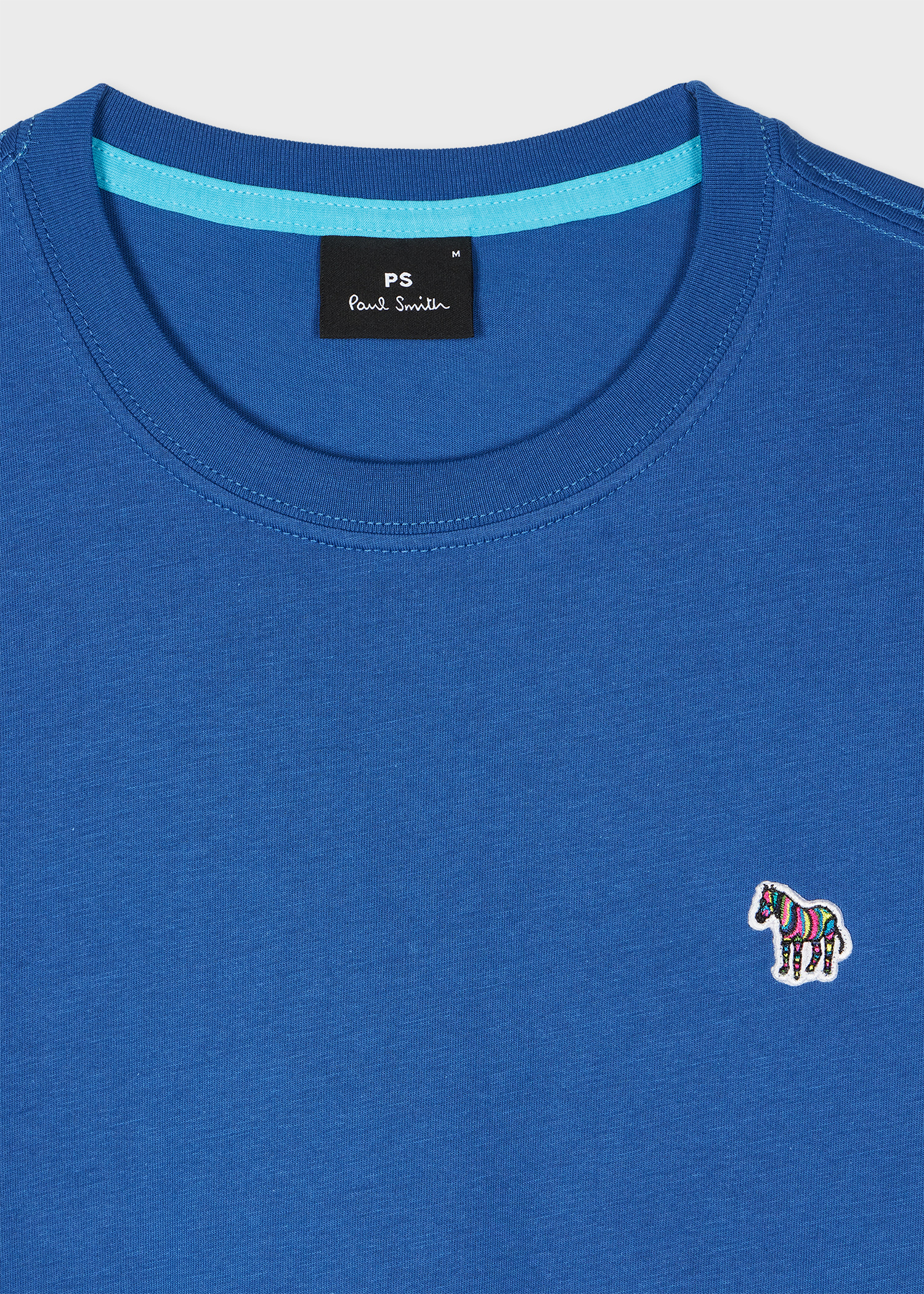 Men's Forest Green Organic Cotton Zebra Logo T-Shirt