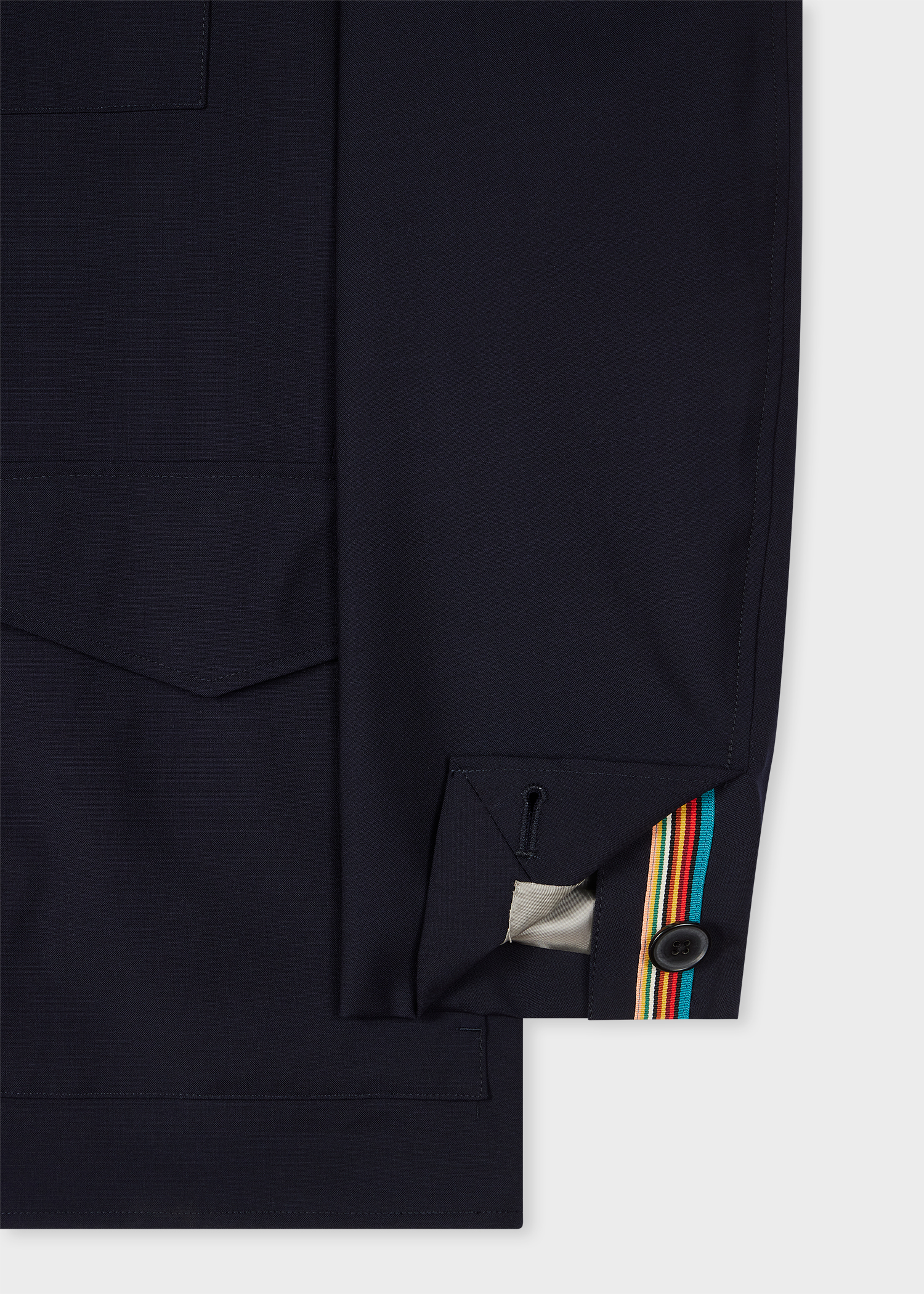 Men's Navy 'Storm System' Wool Work Jacket