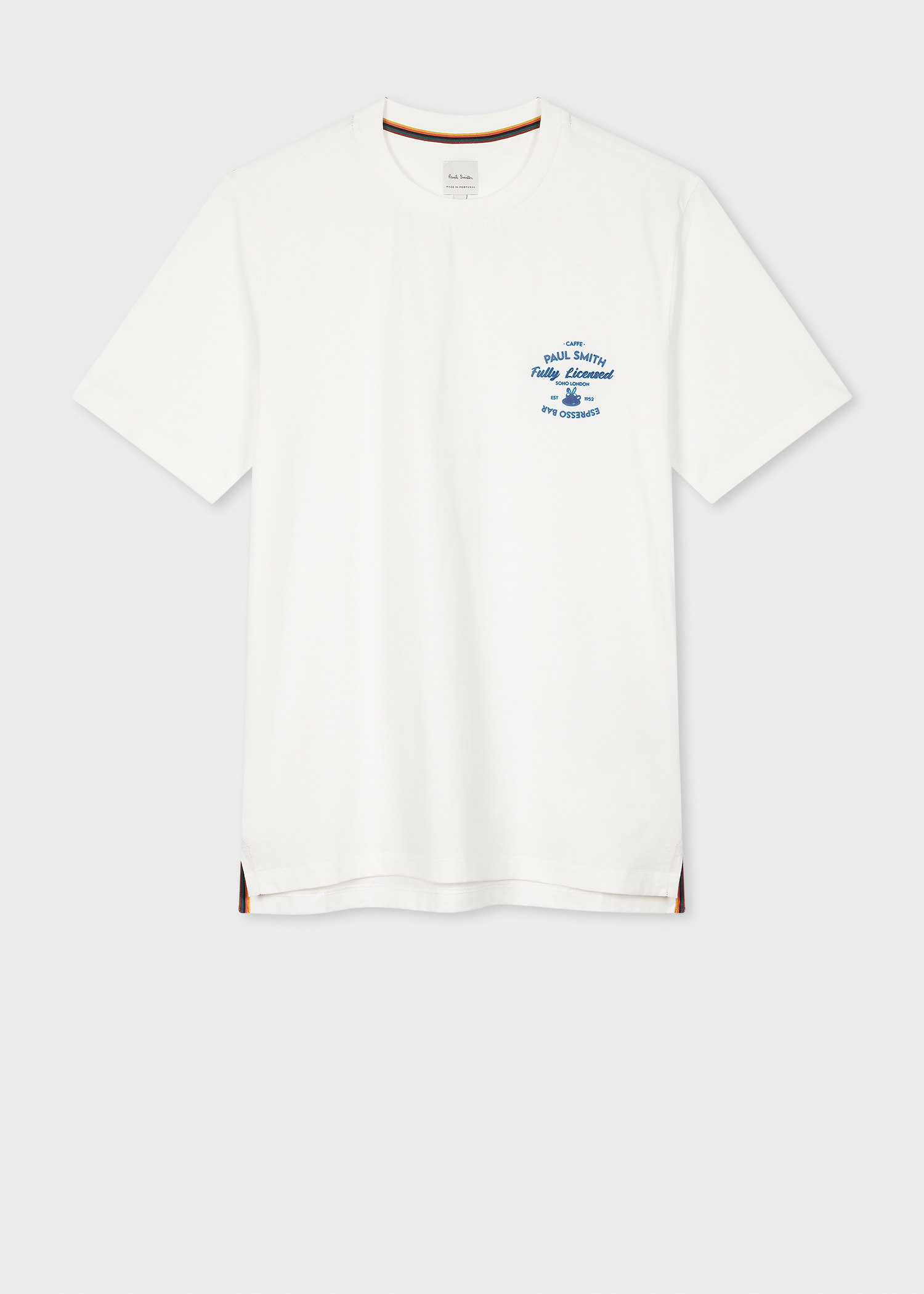 【関税&送料込】Paul Smith Espresso Bar Print T-Shirt Men's Paul Smith + Lee® Logo T-Shirt