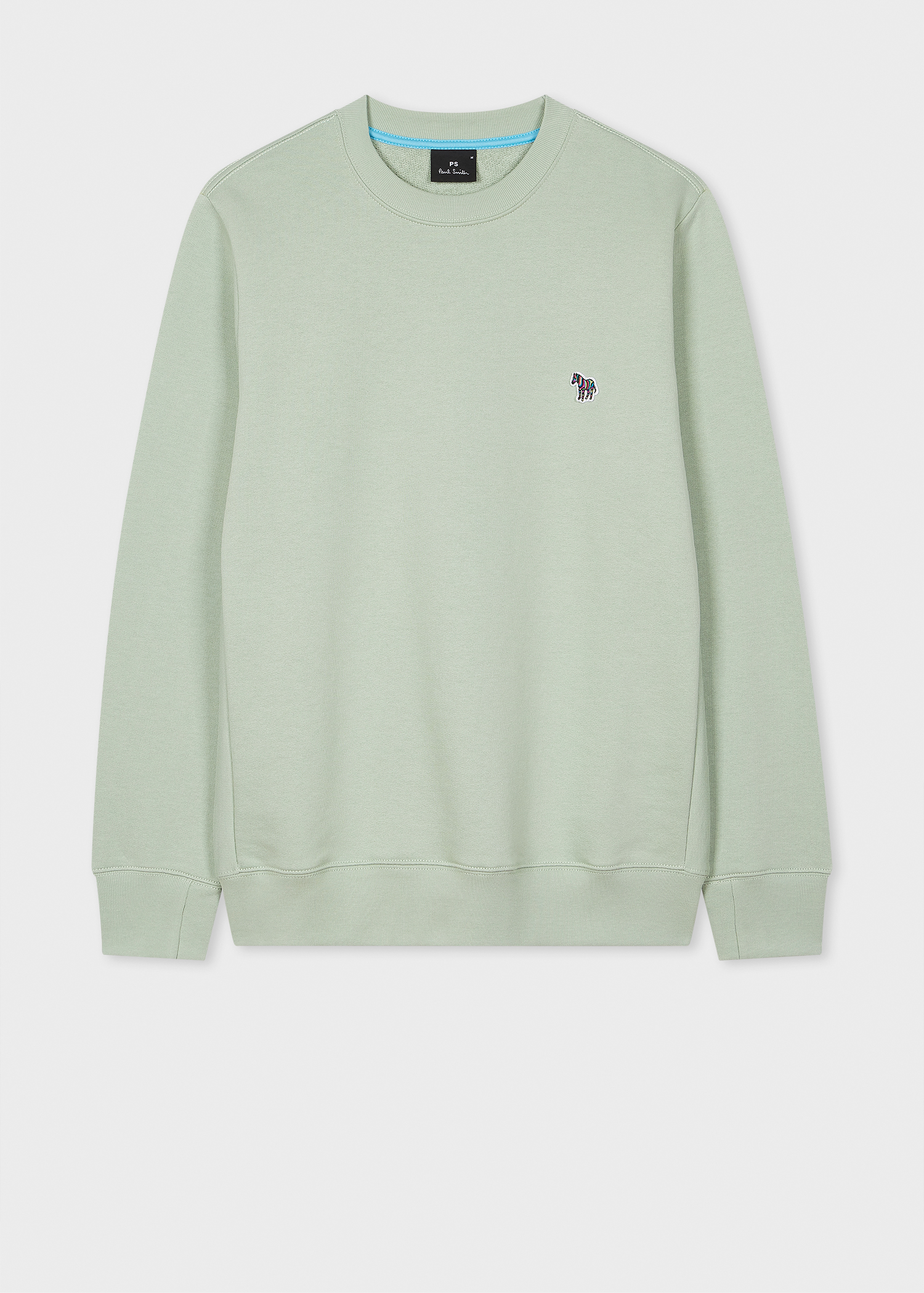 Men's Sage Green Zebra Logo Sweatshirt