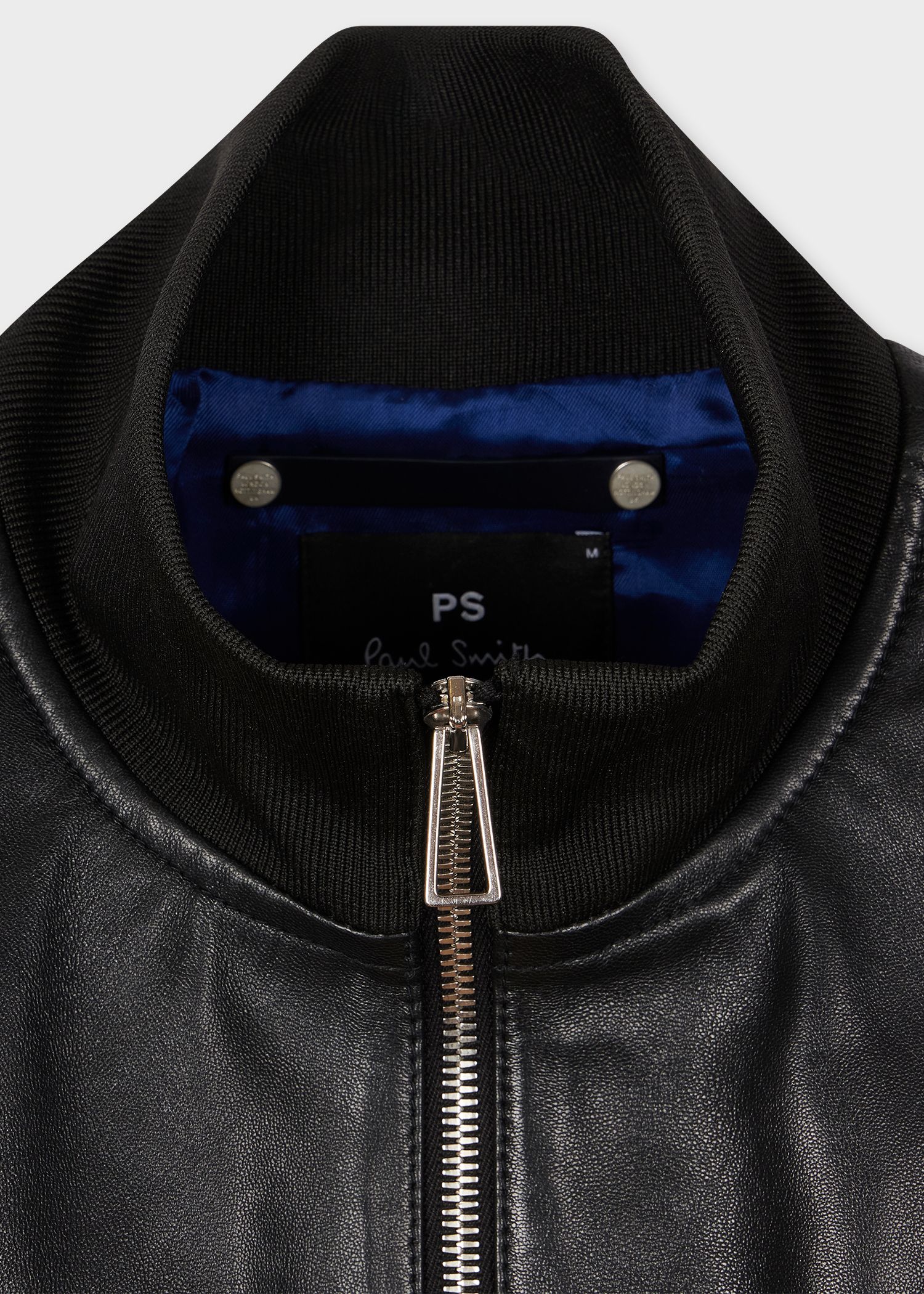 Men's Leather Black Bomber Jacket Men's Leather Black Bomber Jacket